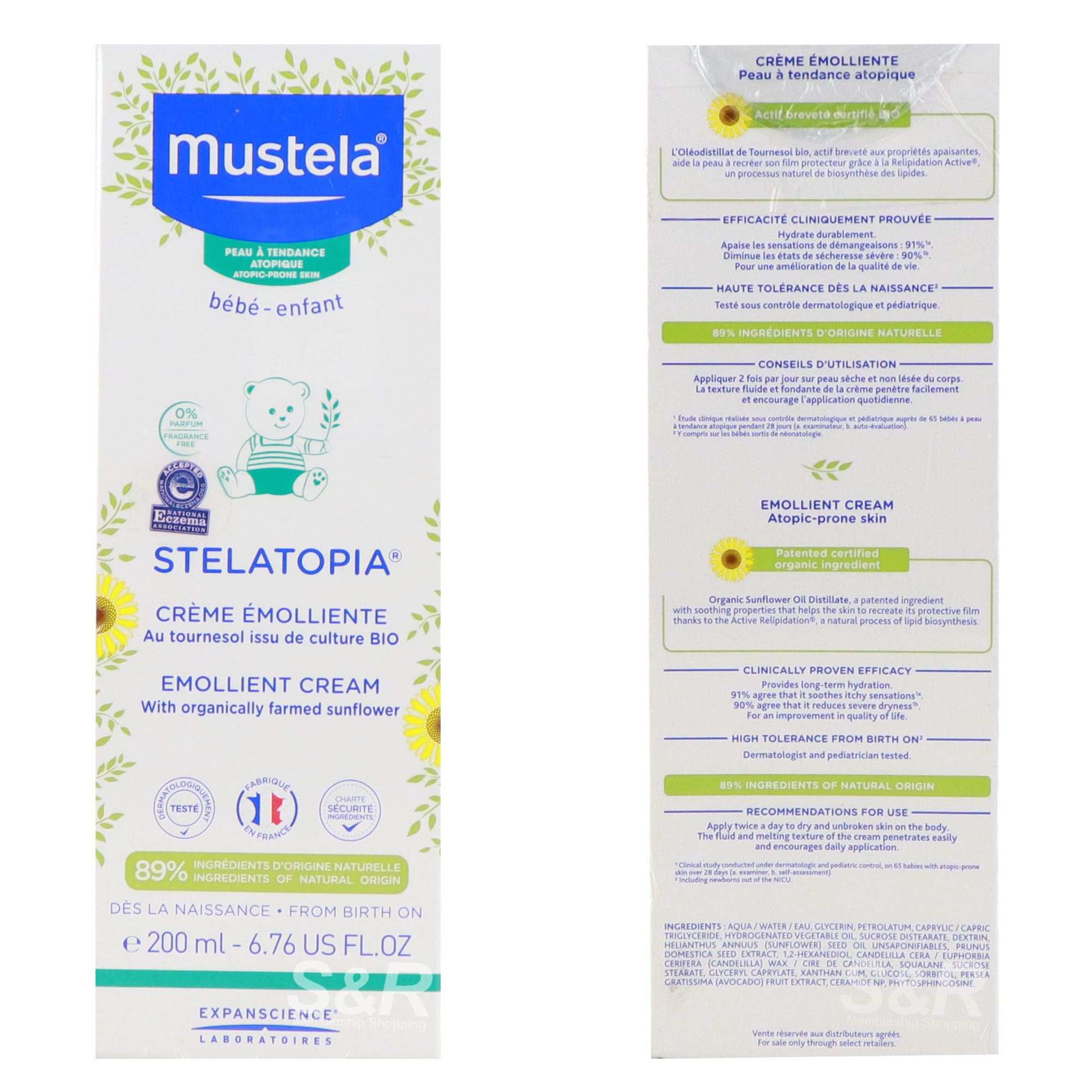 Mustela Emollient Cream