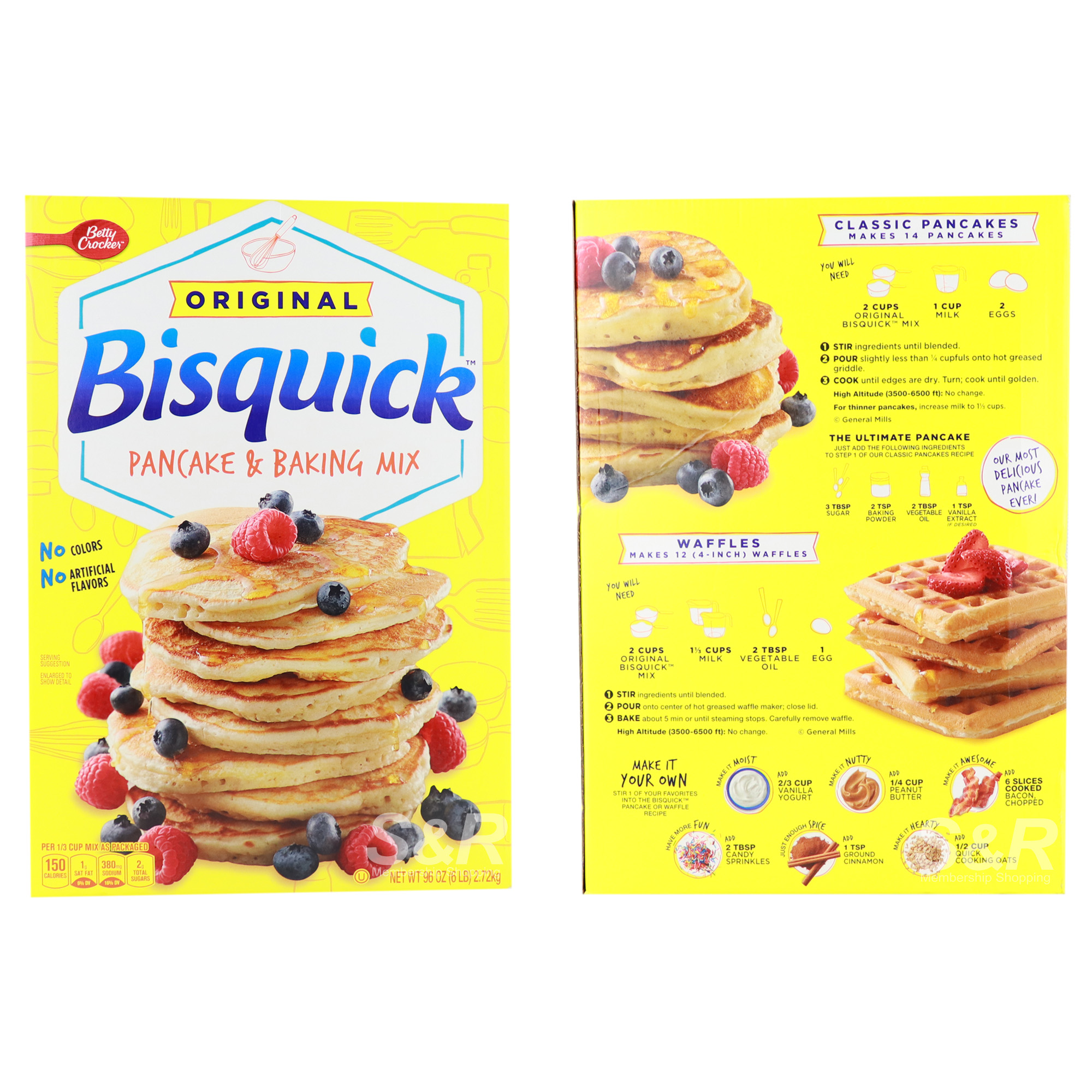 Original Bisquick Pancake & Baking Mix 2.72kg