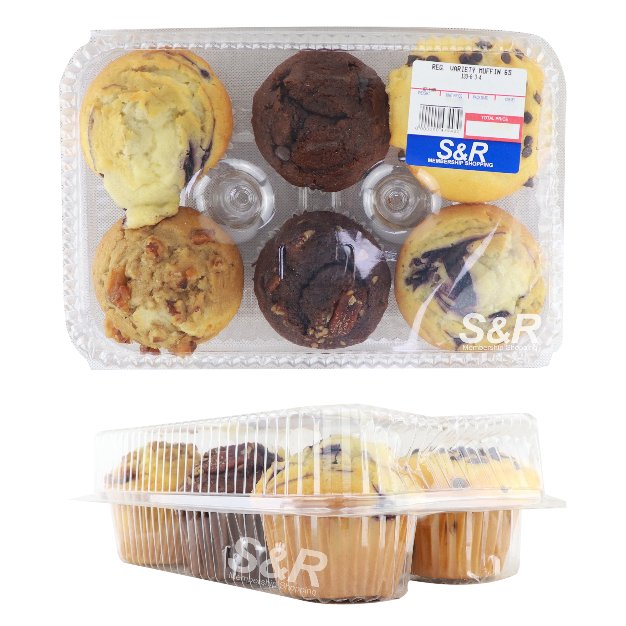 S&R Regular Variety Muffins 6pcs