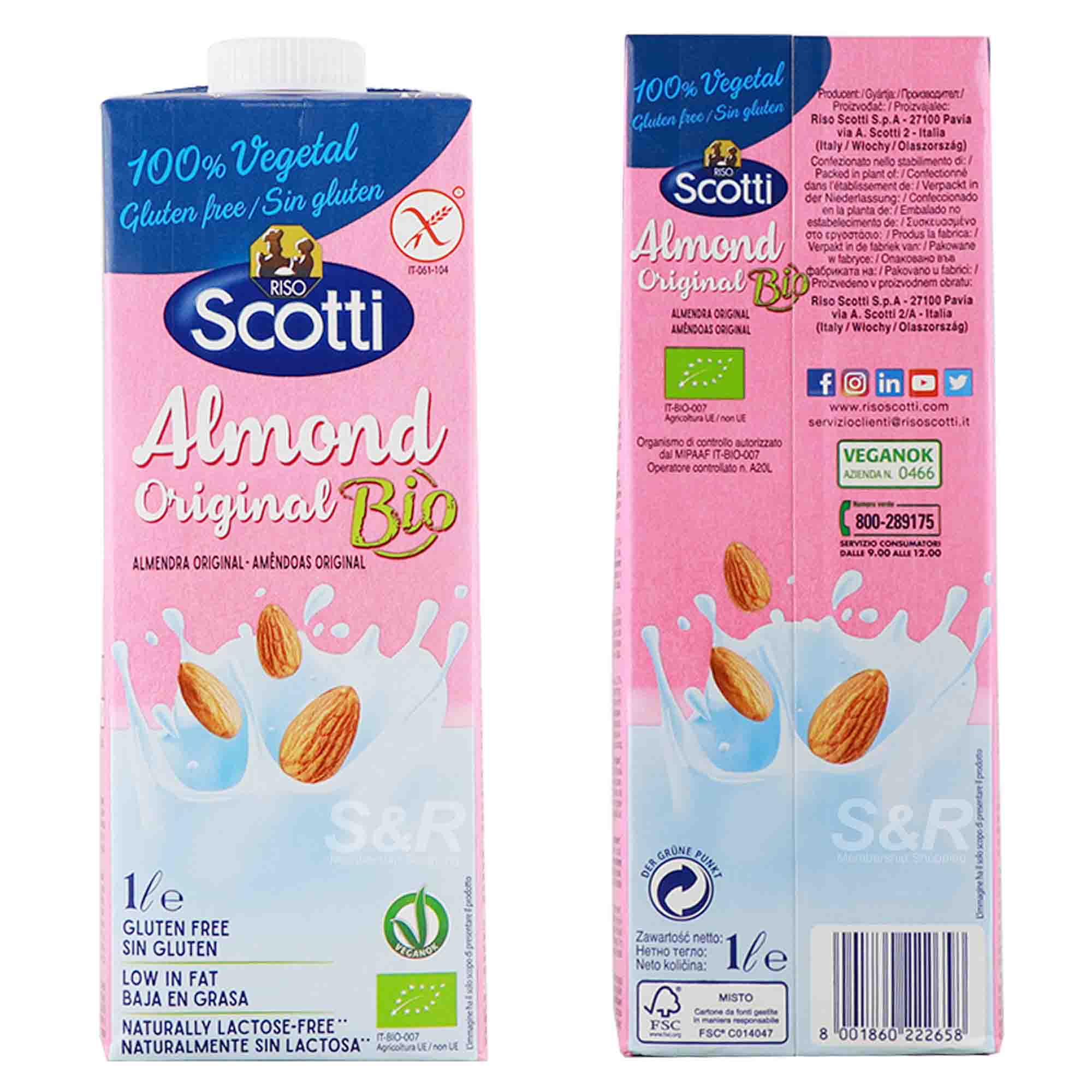 Riso Scotti Original Almond Milk 1L