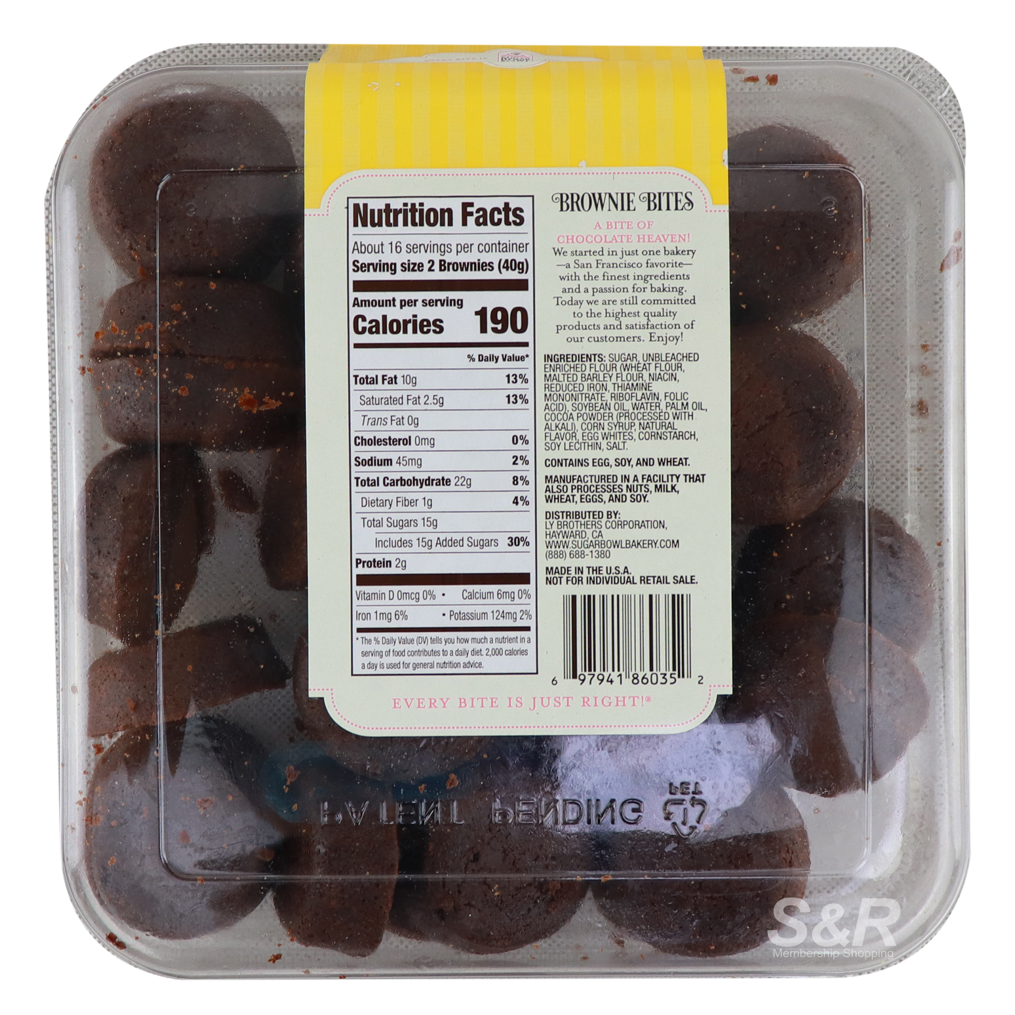 Sugar Bowl Bakery Brownie Bites