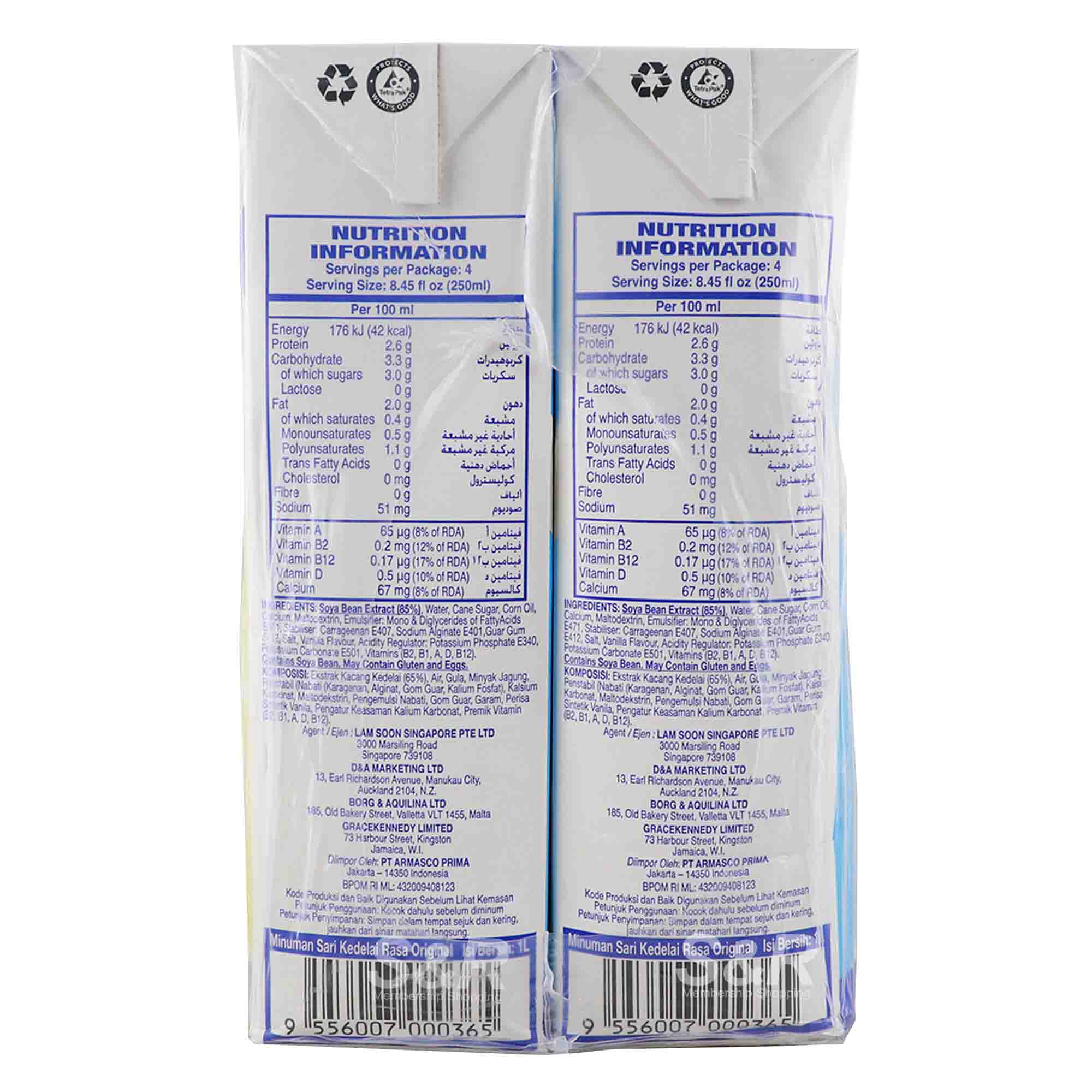 Soyfresh NonDairy Soya Milk 4pcs