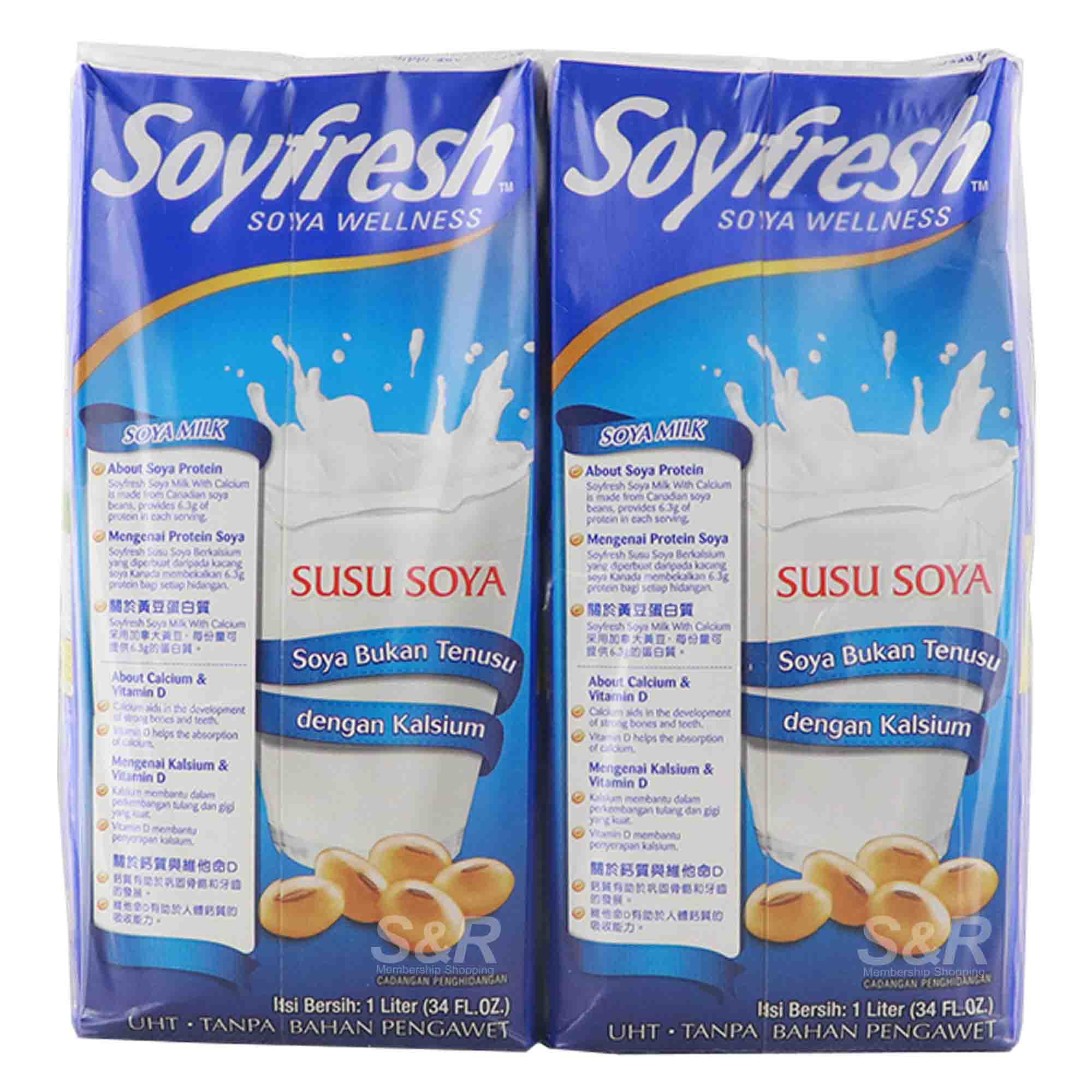 Soyfresh NonDairy Soya Milk with Calcium 4pcs