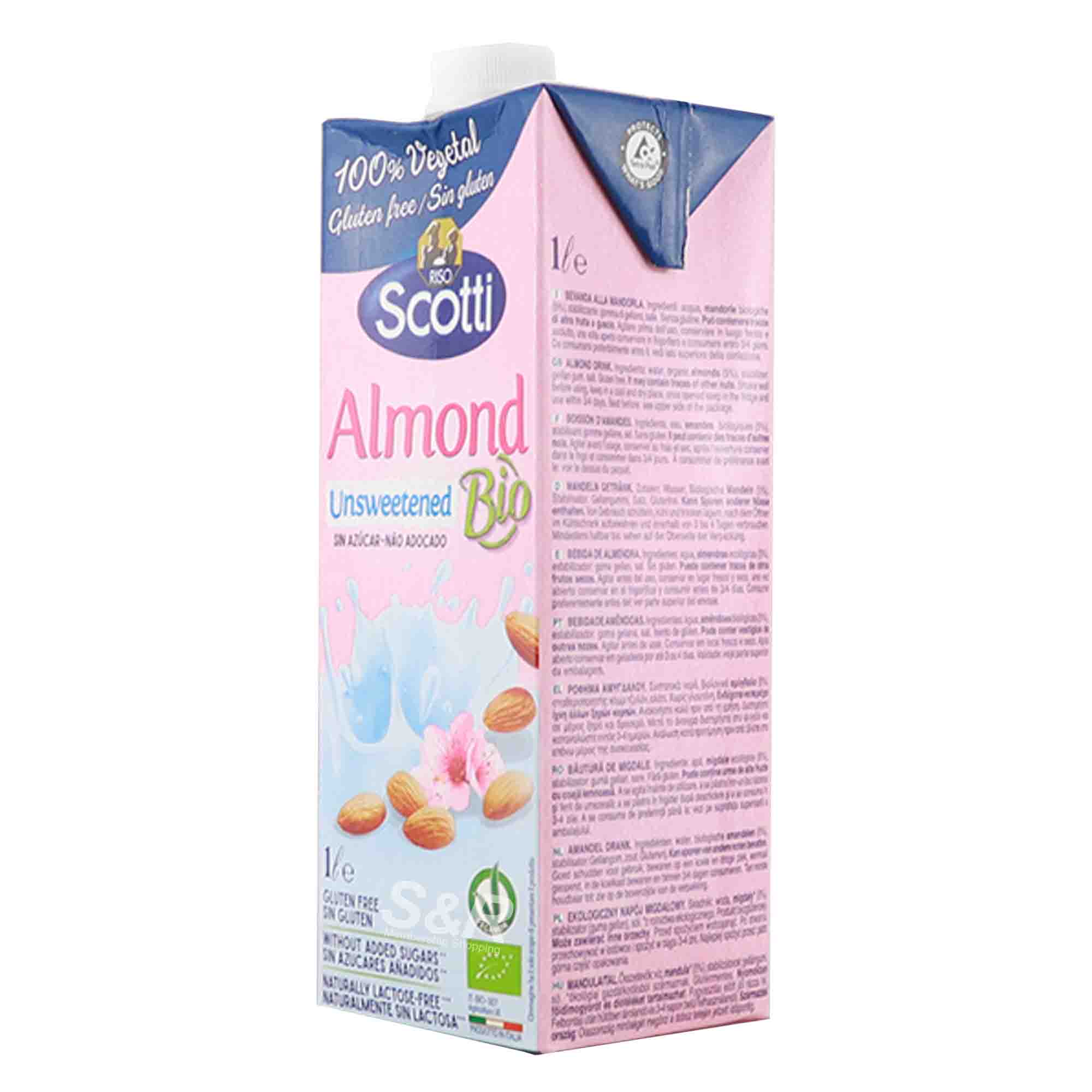 Riso Scotti Unsweetened Almond Milk