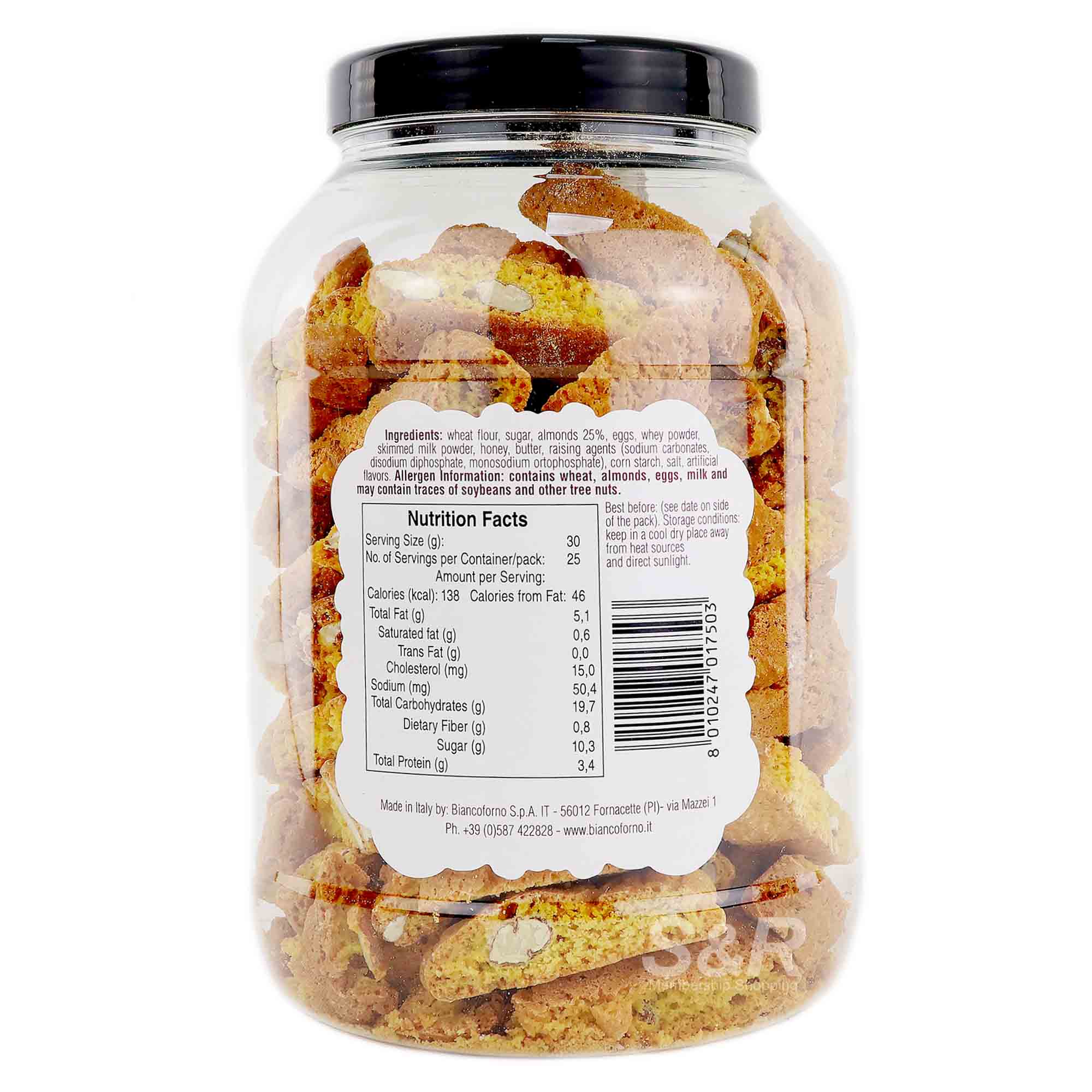 Bianco Forno Cantuccini Baked Confectionery