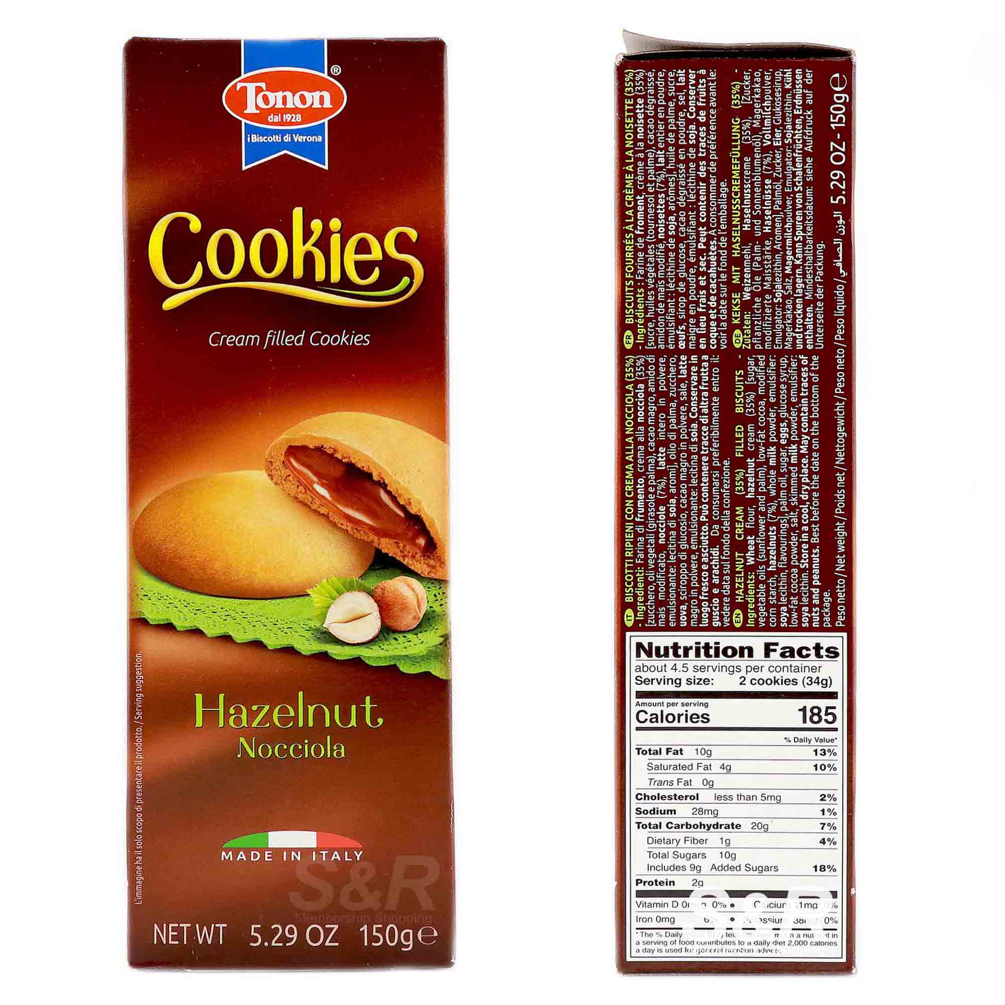 Tonon Hazelnut Nocciola