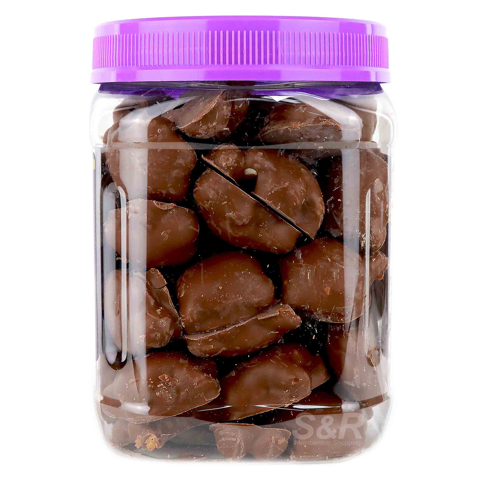 Kirkland Signature Macadamia Milk Chocolate Salted Caramel Clusters 907g