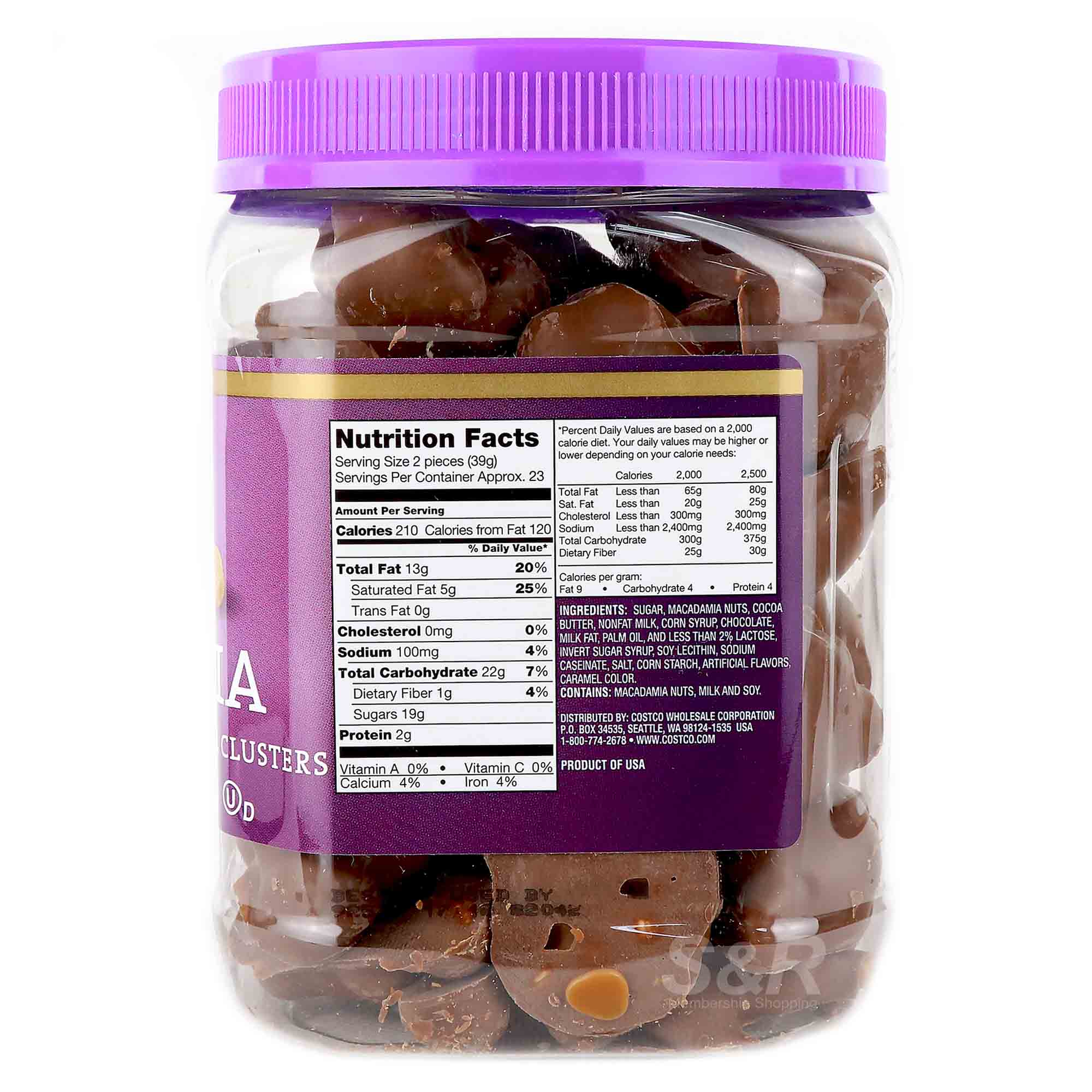 Kirkland Signature Macadamia Milk Chocolate
