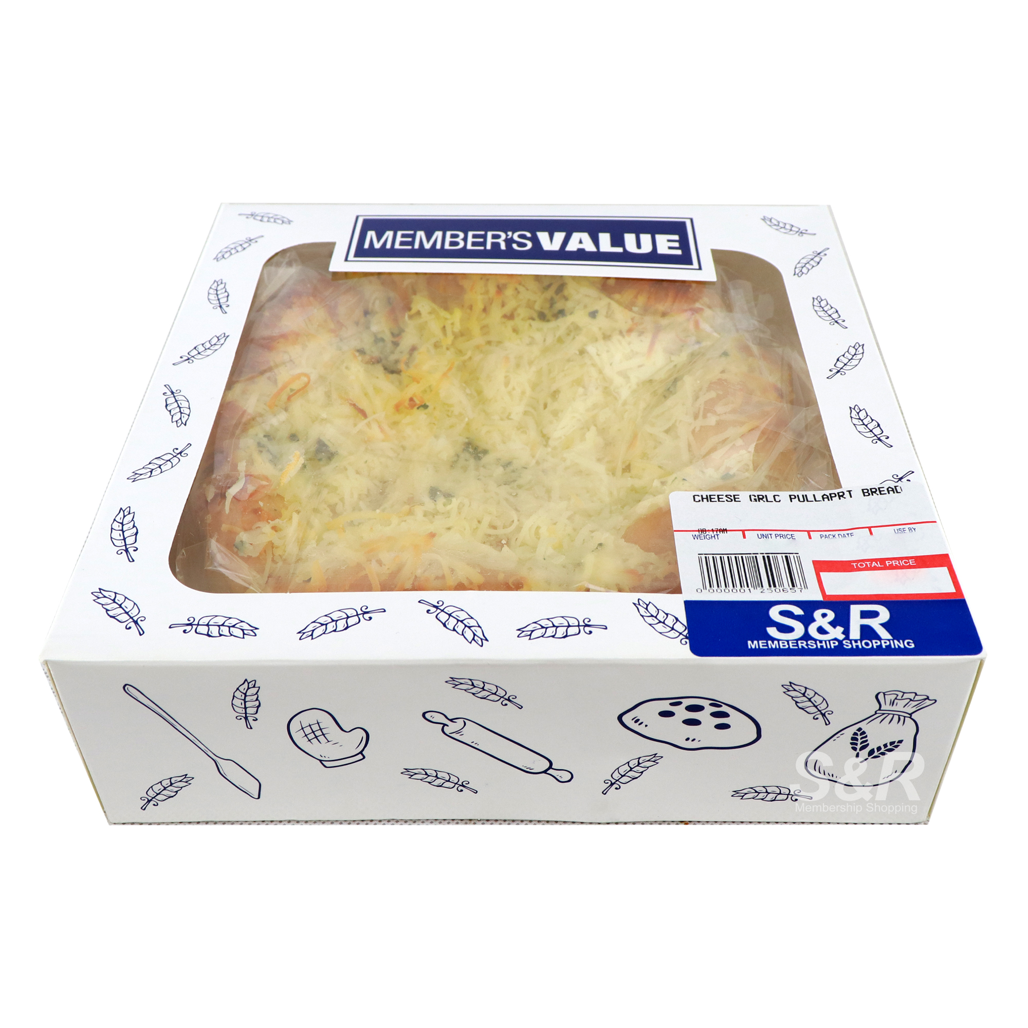 Member's Value Cheese Garlic Pull Apart Bread