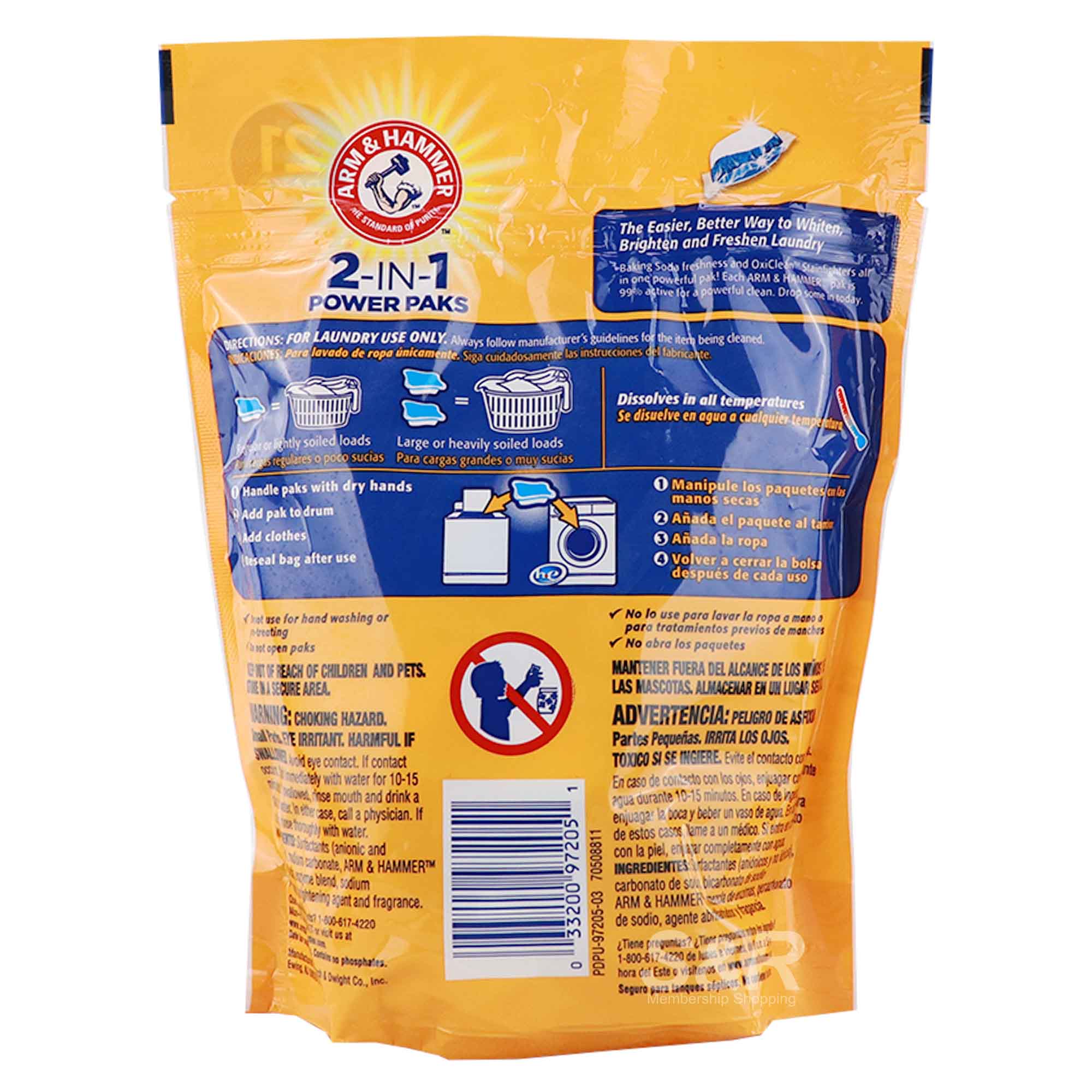 Arm & Hammer 2-in-1 Power Paks