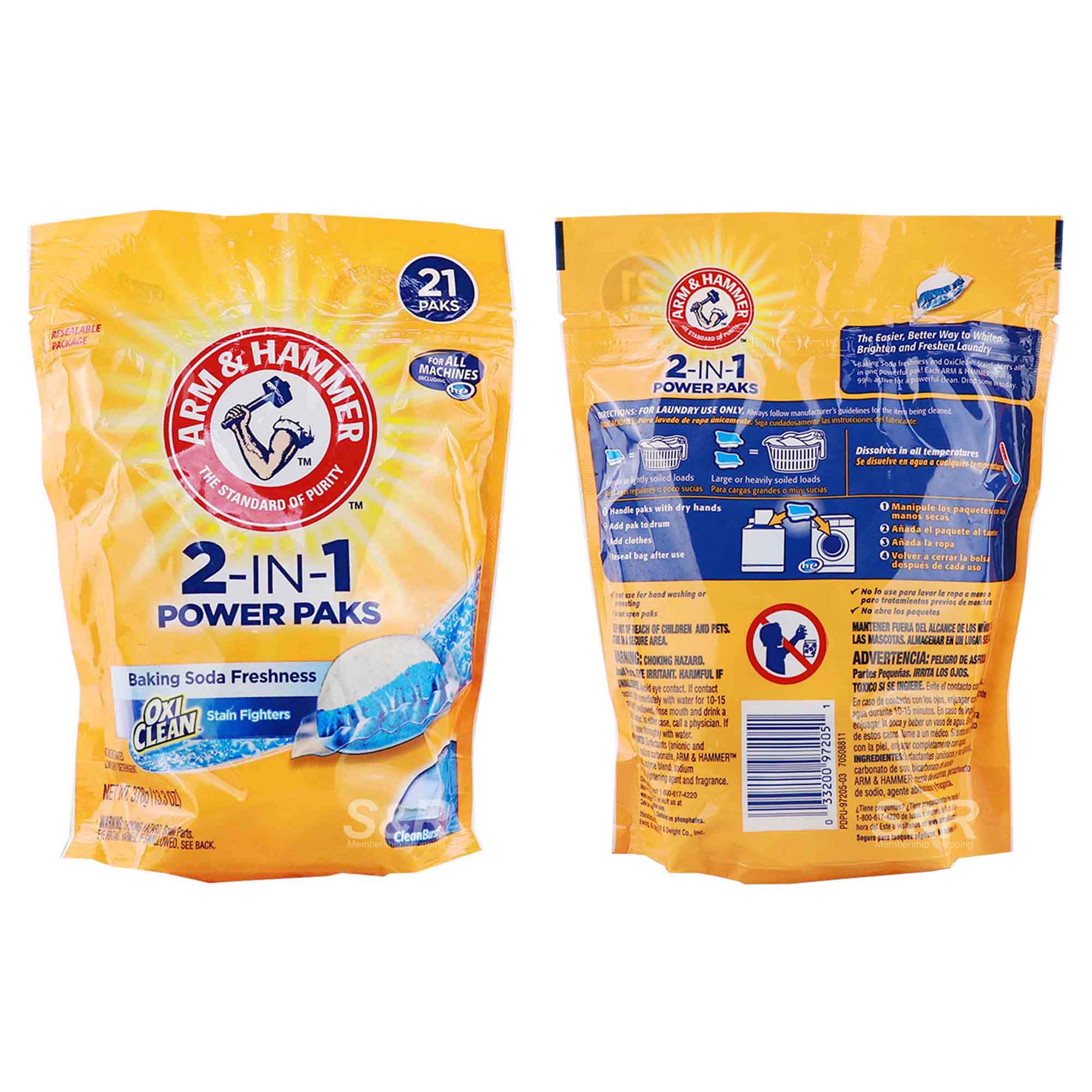 Arm & Hammer 2-in-1 Power Paks