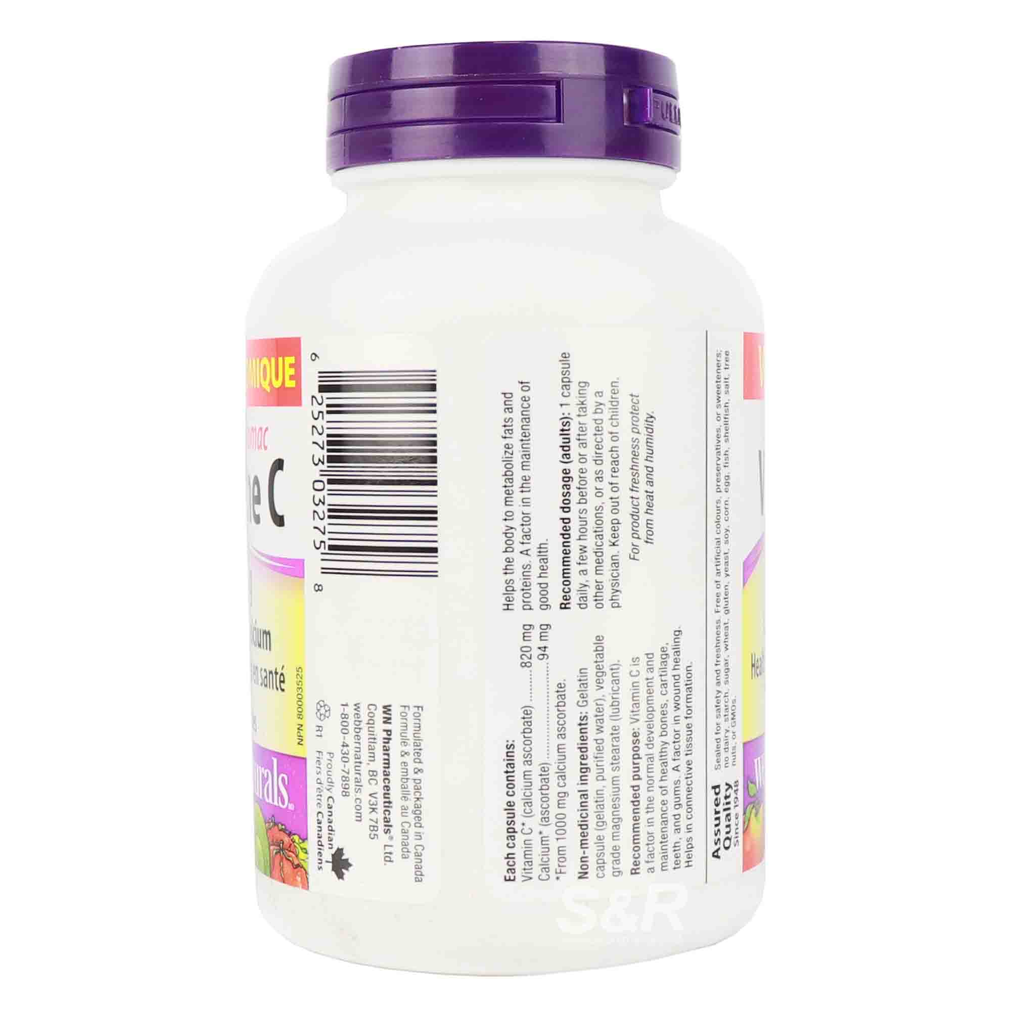 Webber Naturals Vitamin C