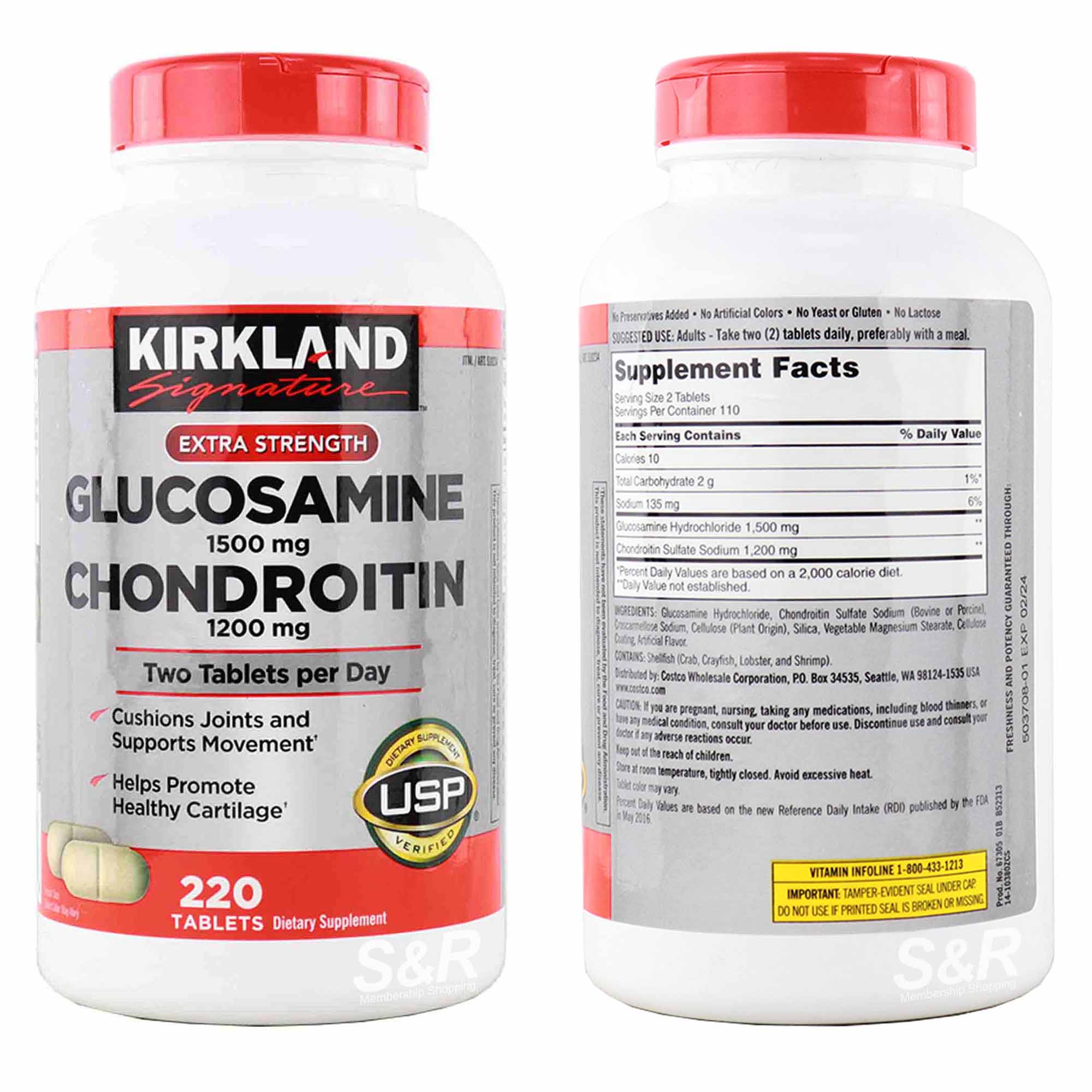 Kirkland Signature Extra Strength Glucosamine & Chondroitin