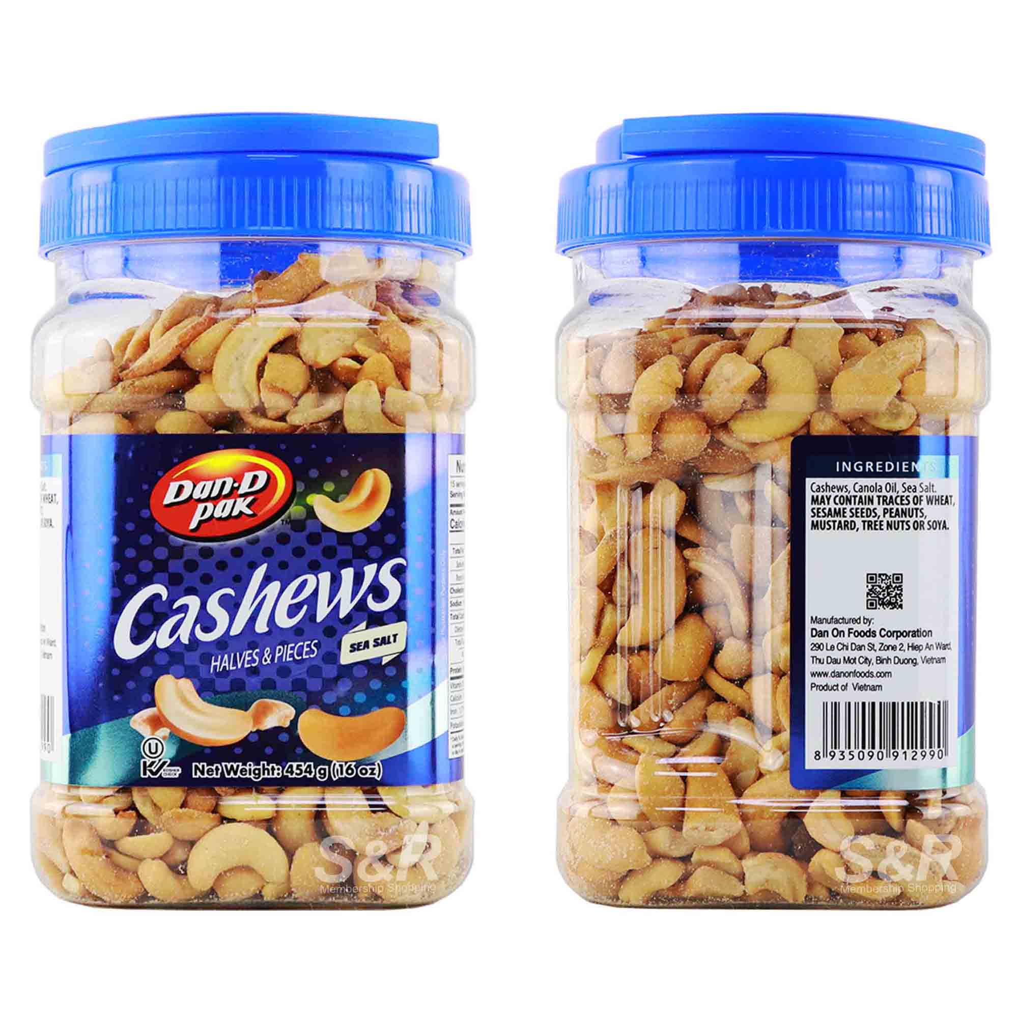 Dan-D Pak Cashews Halves & Pieces