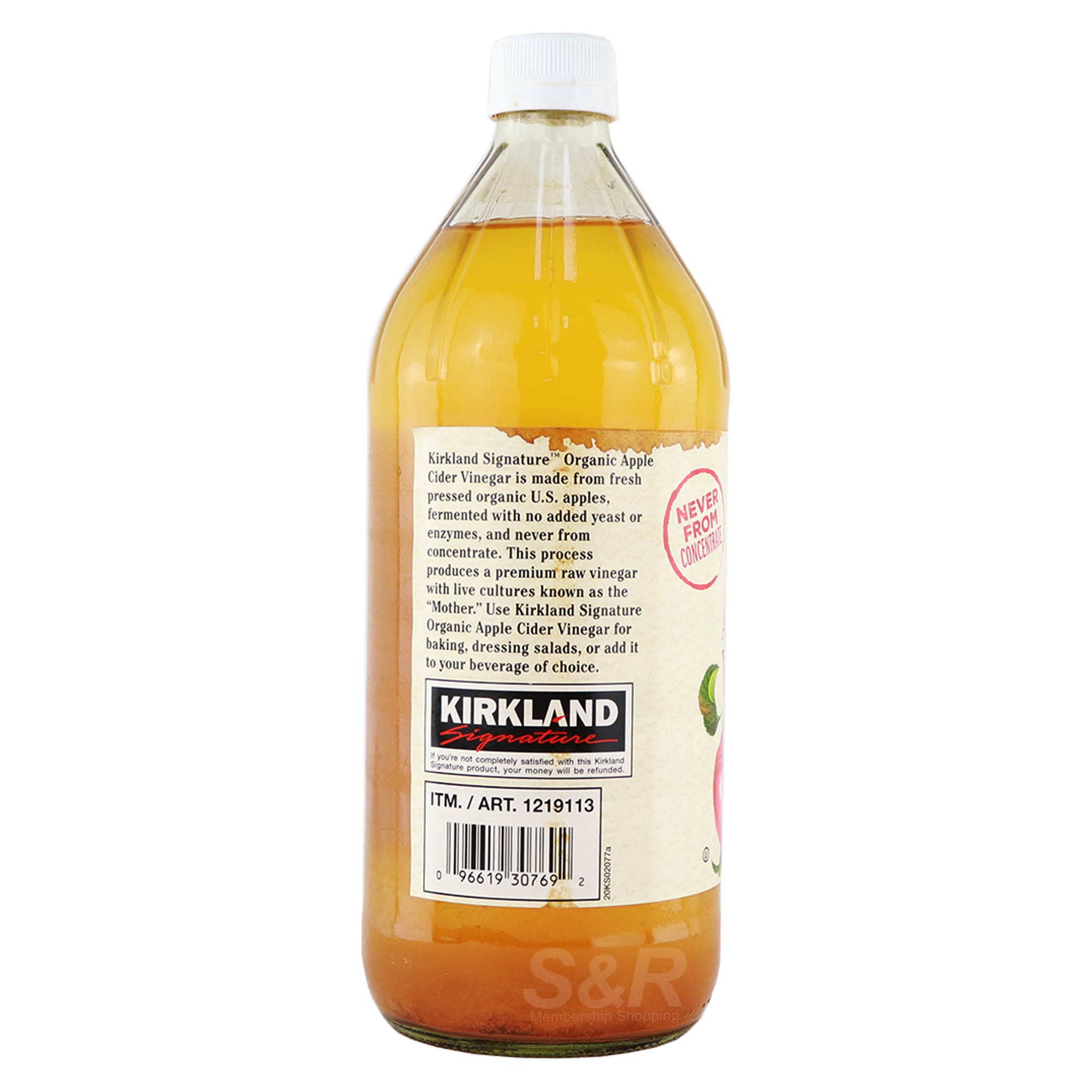 Kirkland Signature Organic Apple Cider Vinegar 946mL