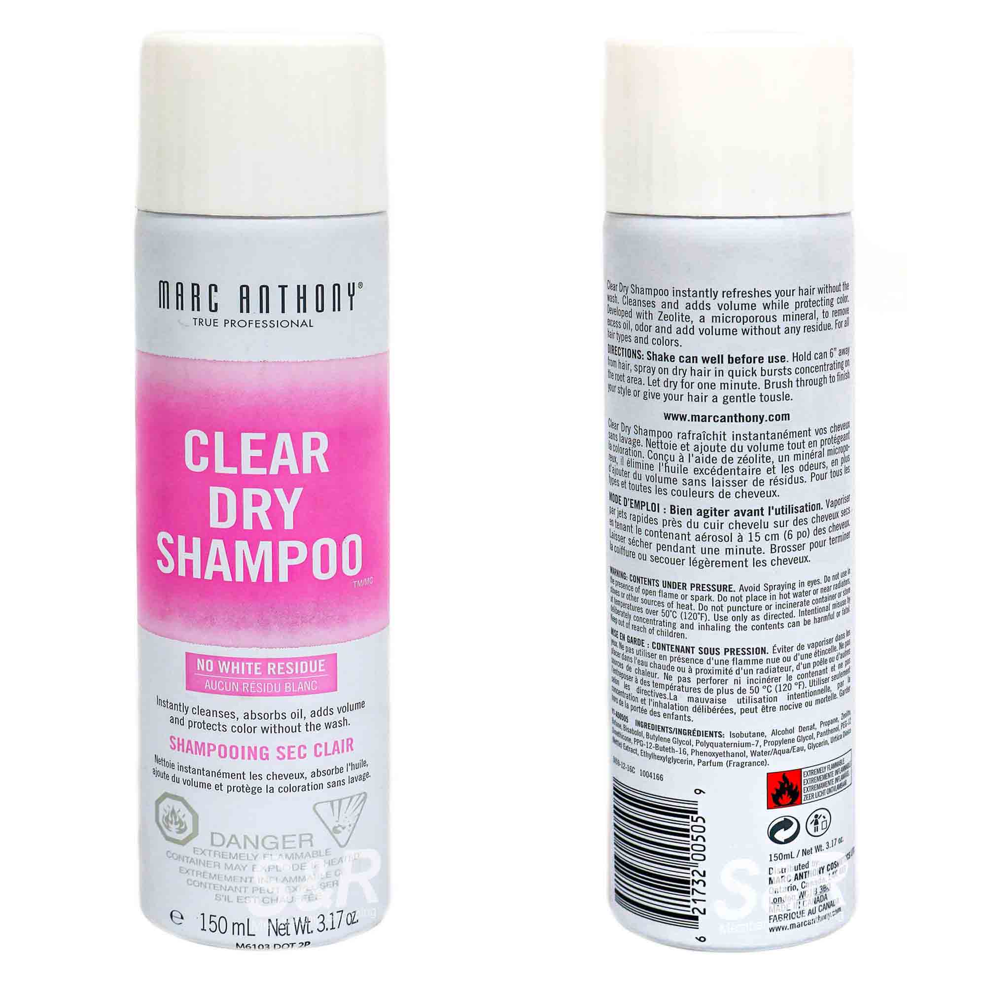 Marc Anthony Clear Dry Shampoo