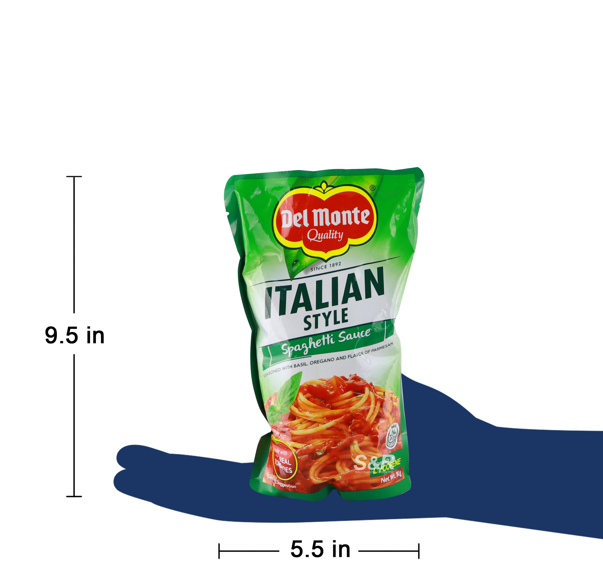 Del Monte Italian Style Spaghetti Sauce 1kg