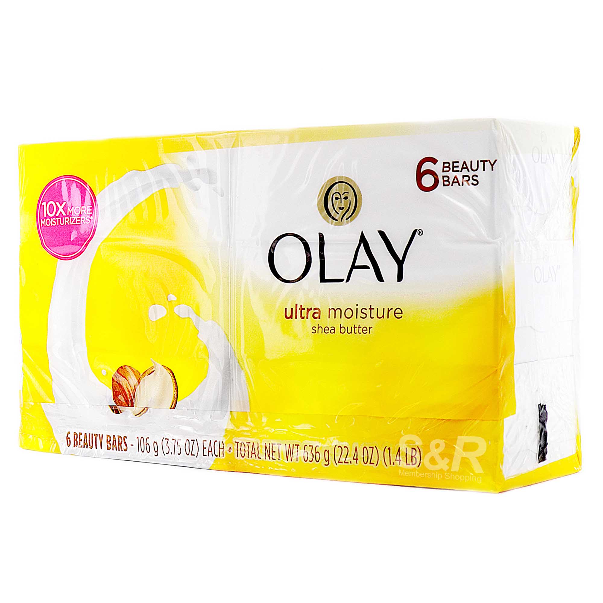 Olay Ultra Moisture Bar Soap 6pcs