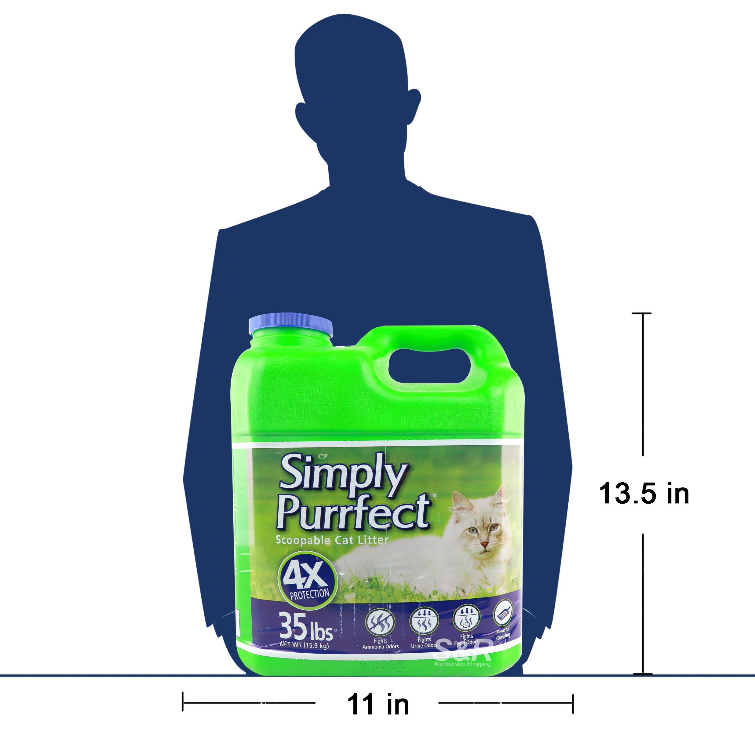 Simply Purrfect Scoopable Cat Litter