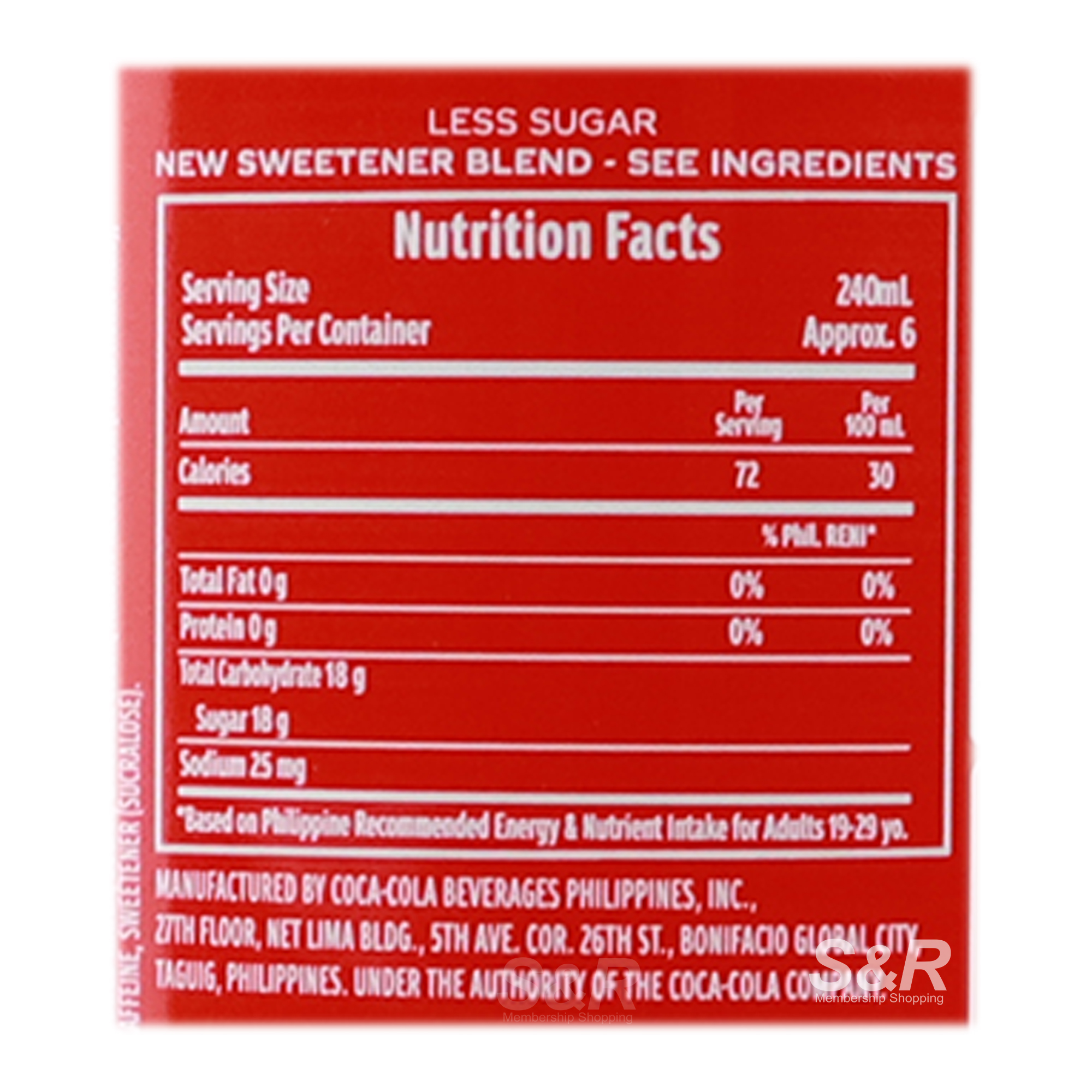 Coca-cola soda