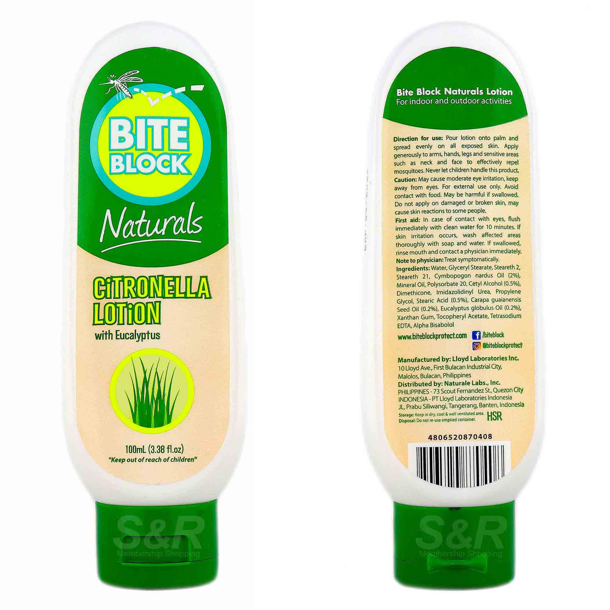 Bite Block Naturals Citronella