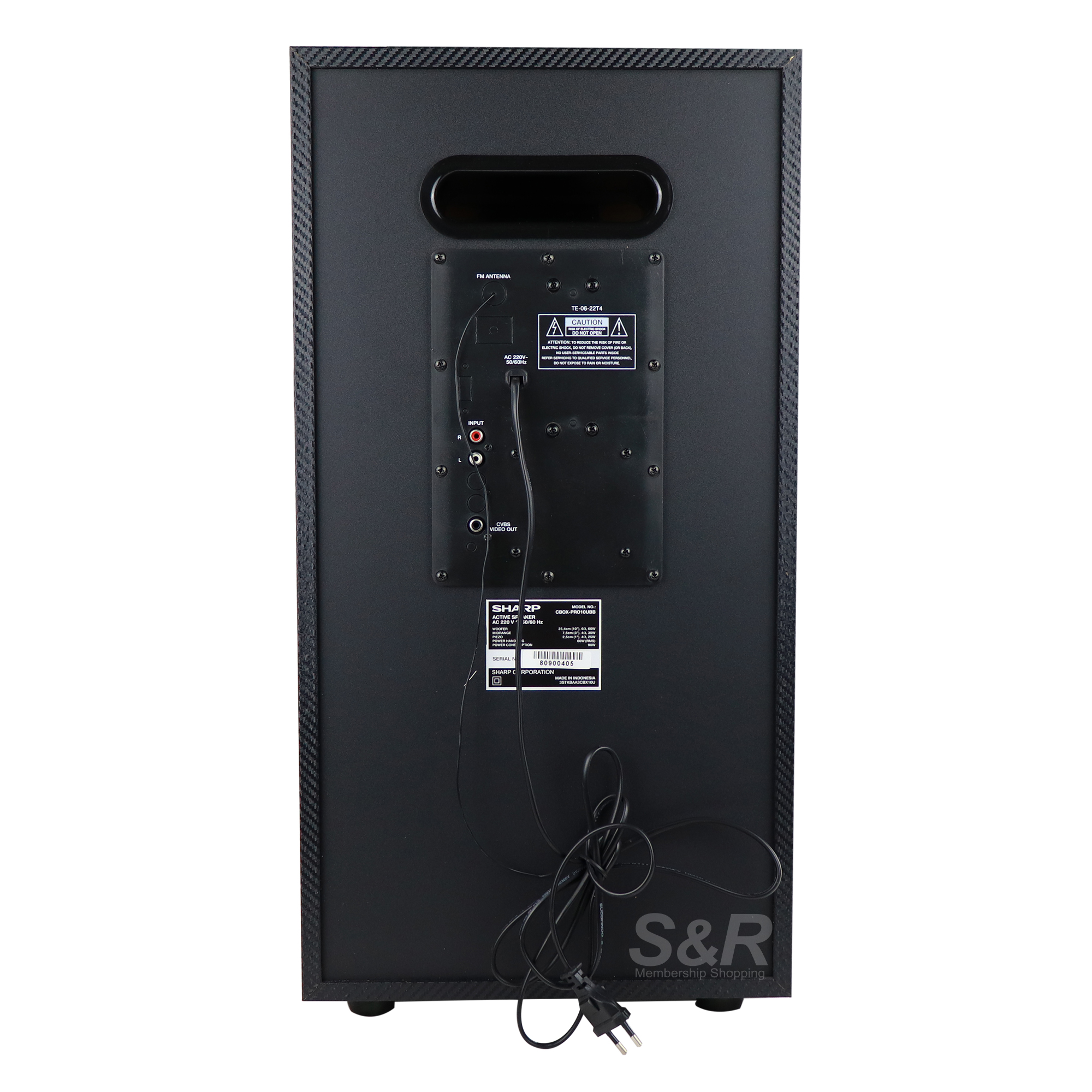 Sharp Active Speaker