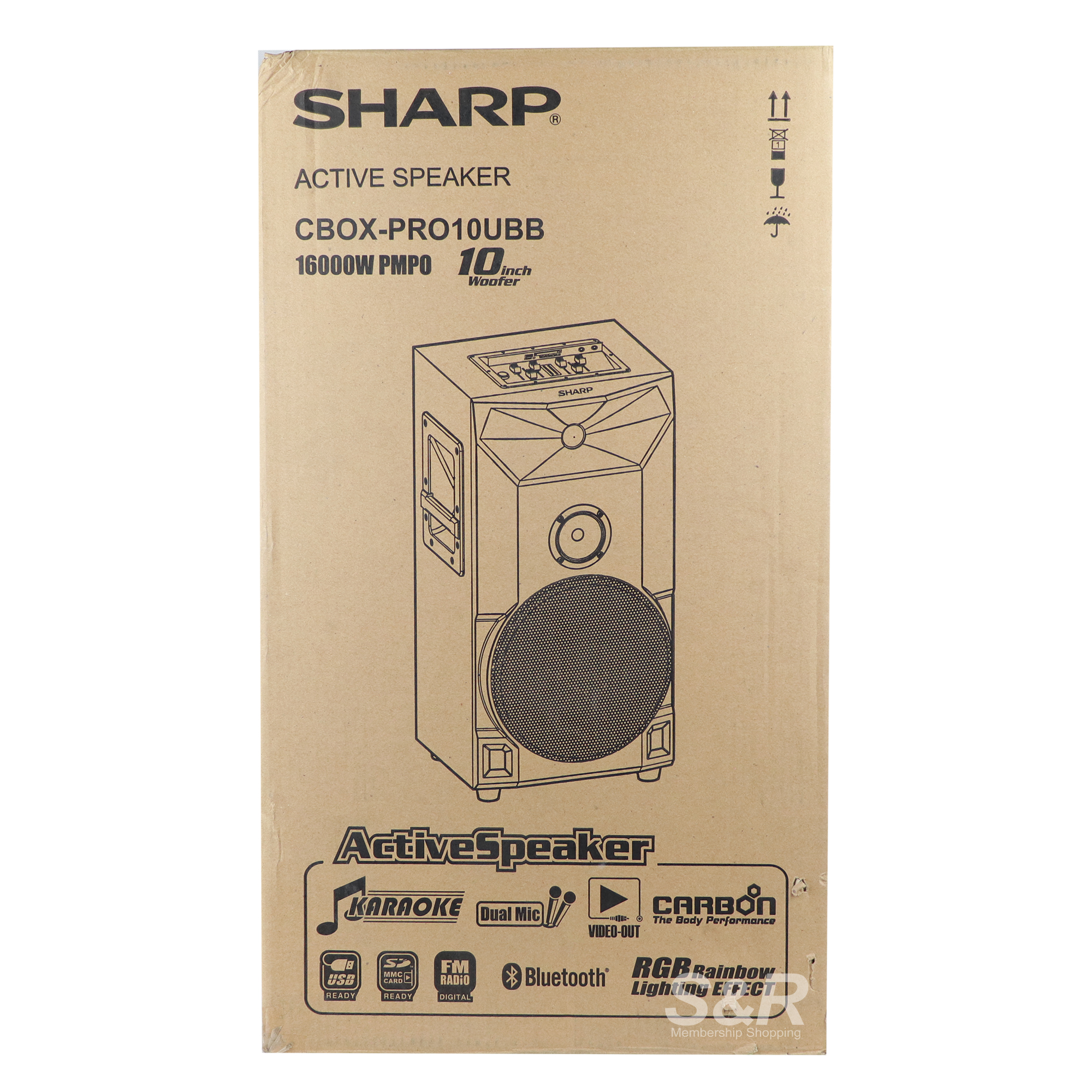 Sharp Active Speaker