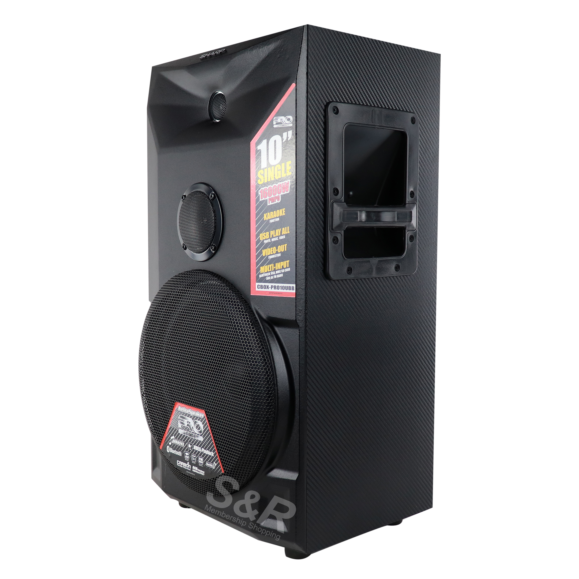 Sharp Active Speaker