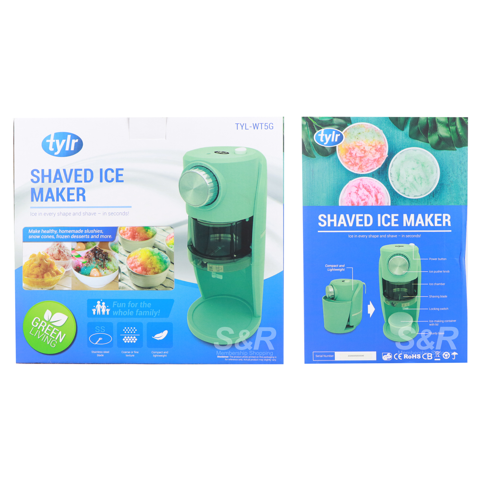 Tylr Shaved Ice Maker TULWT5G
