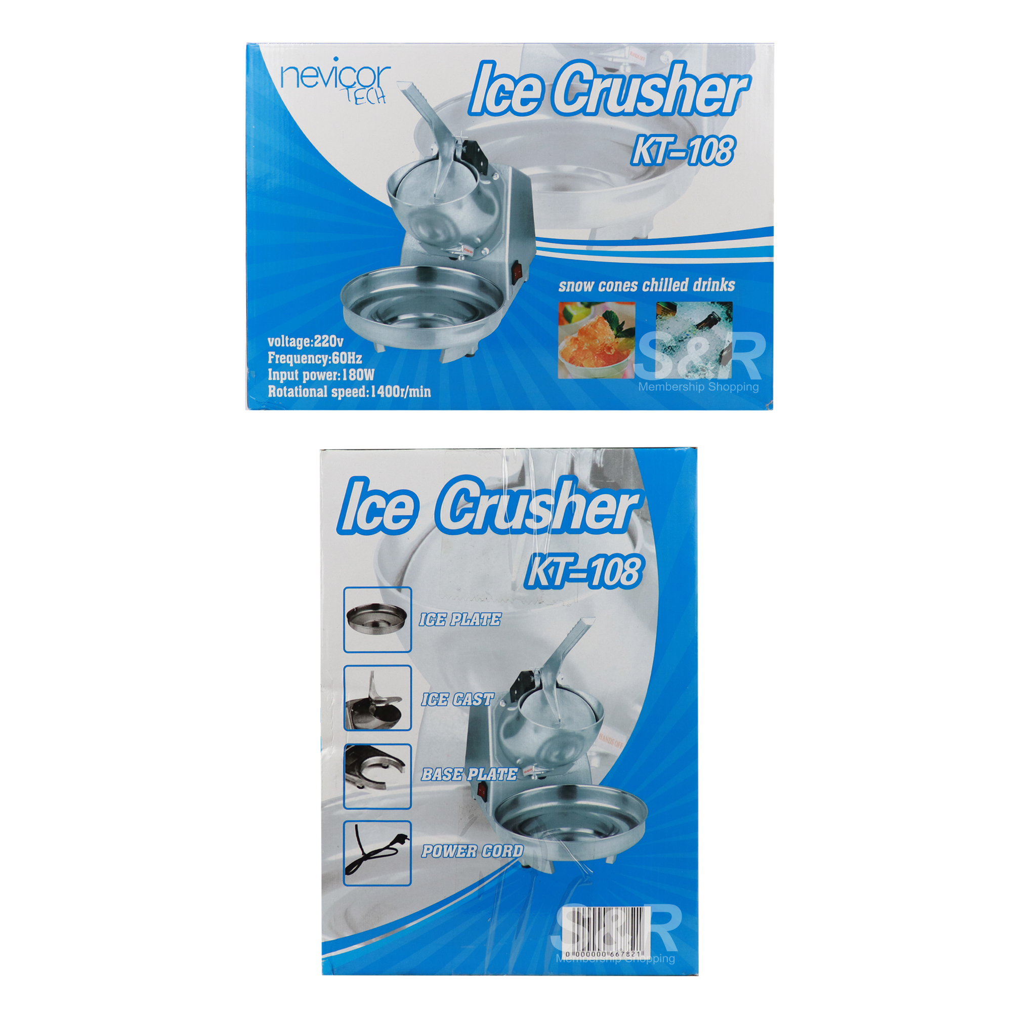 Nevicor Ice Crusher