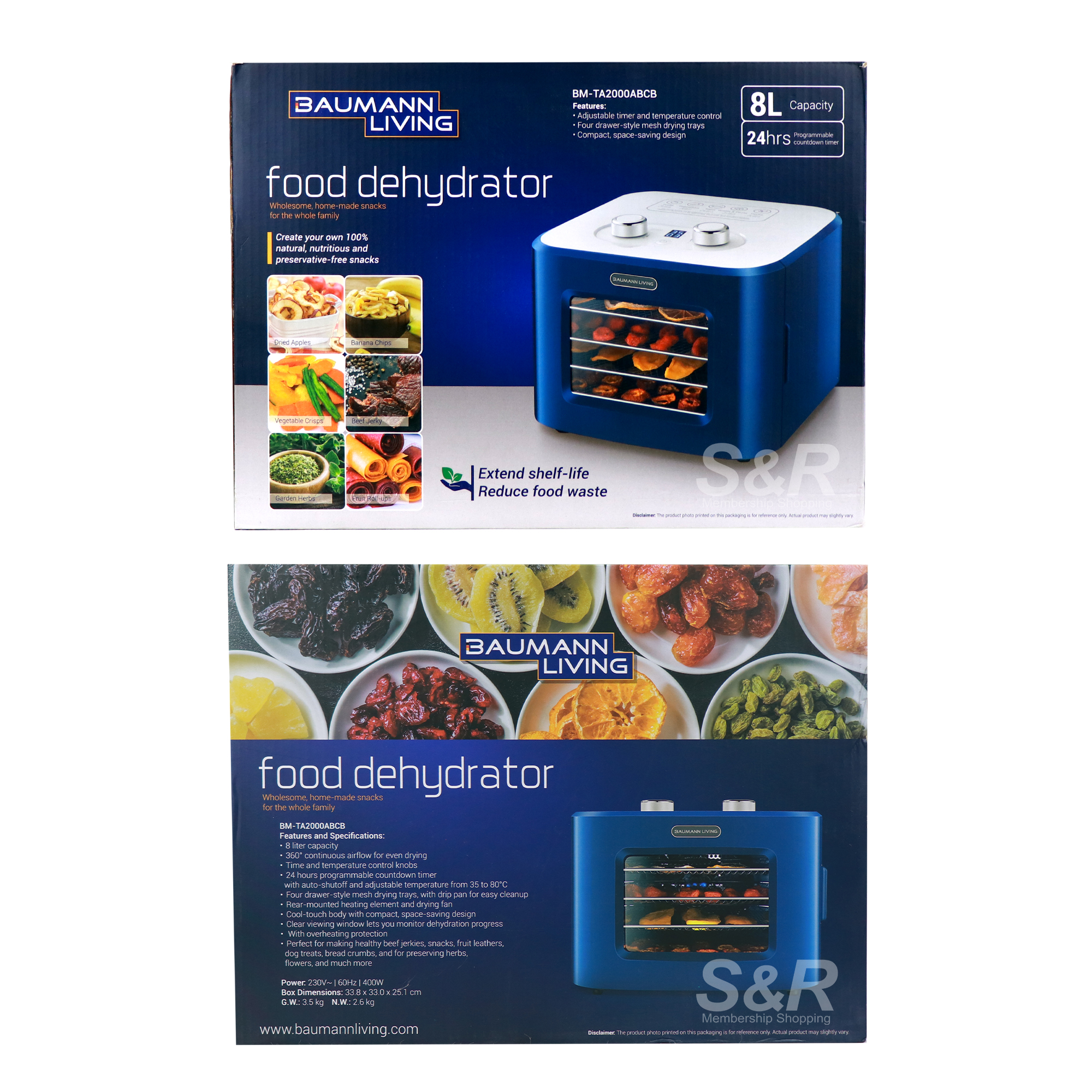 Baumann Living Food Dehydrator