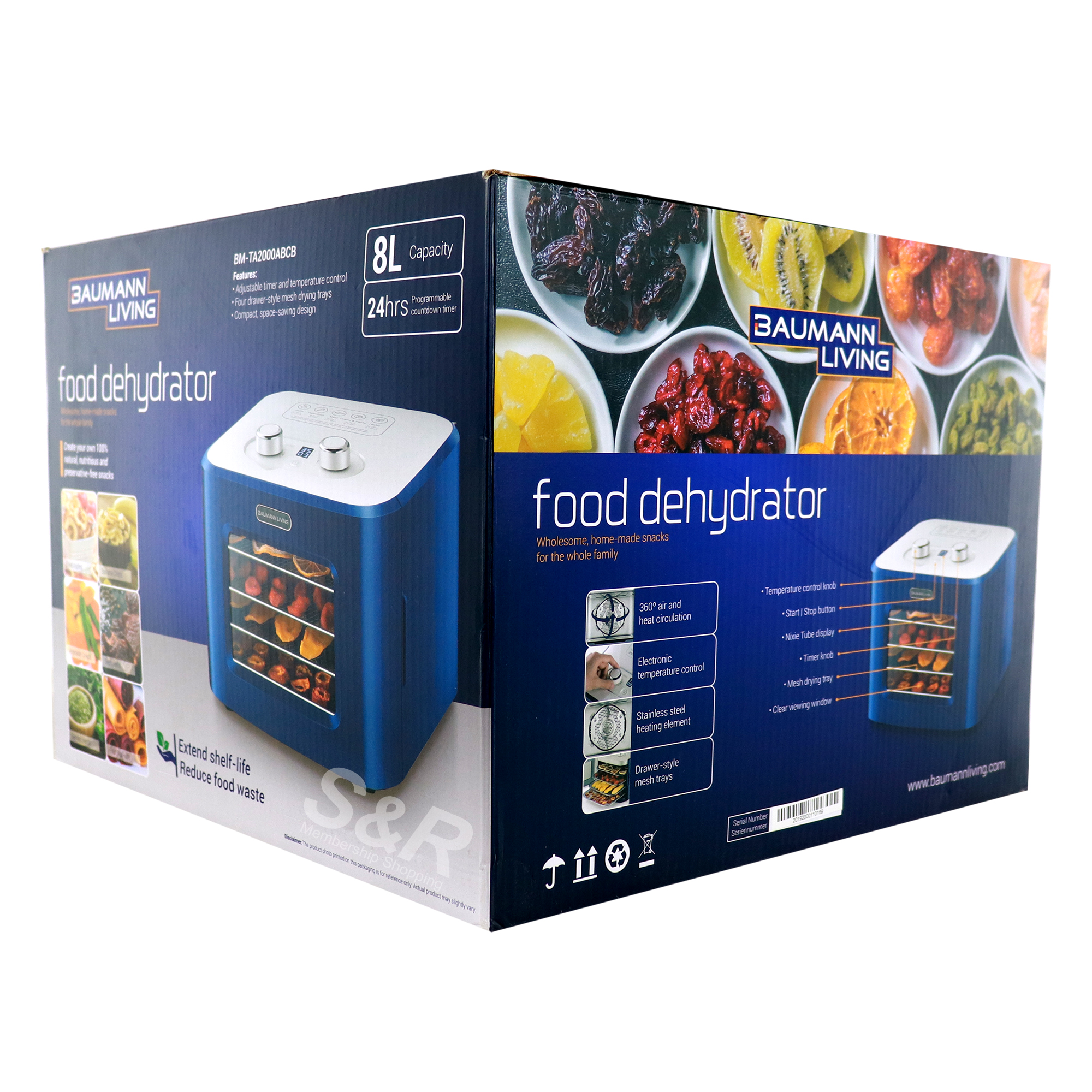 Baumann Living Food Dehydrator