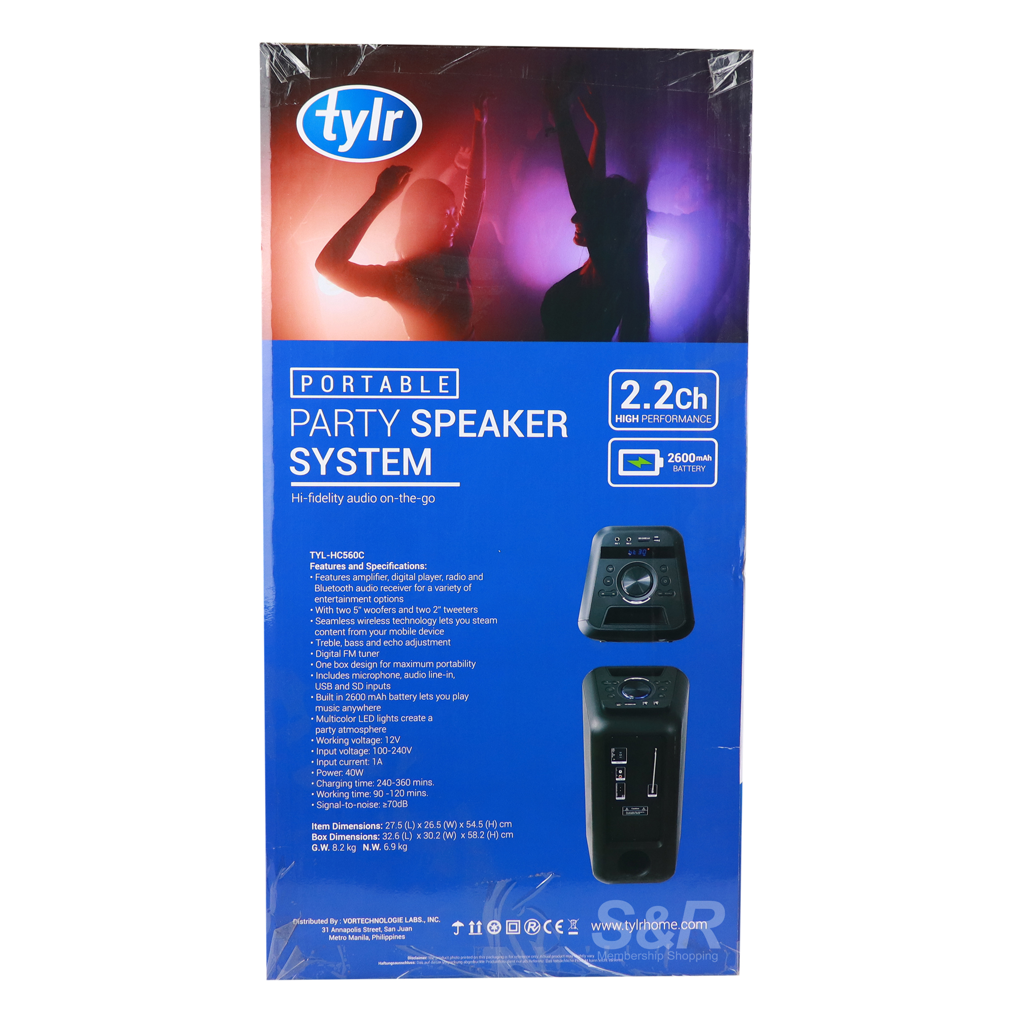 Tylr Party Speaker System
