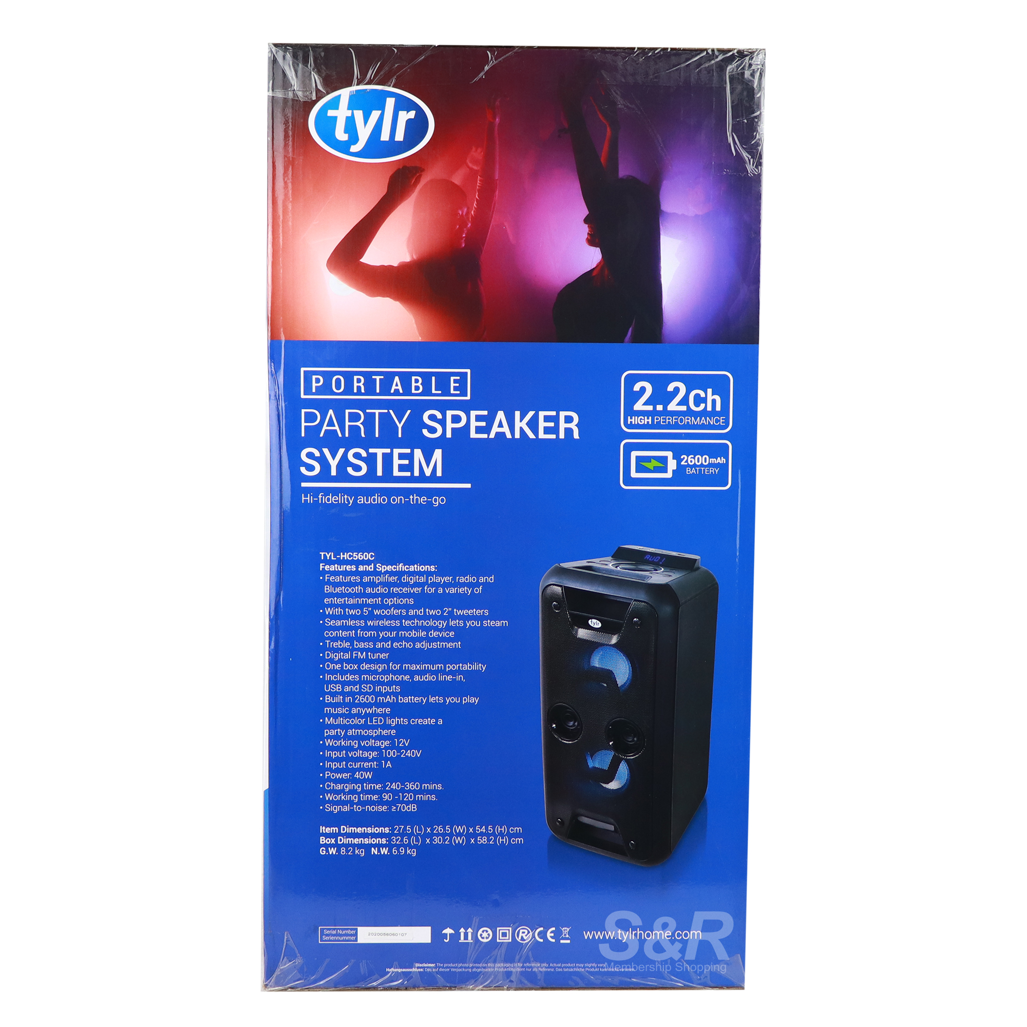Tylr Party Speaker System