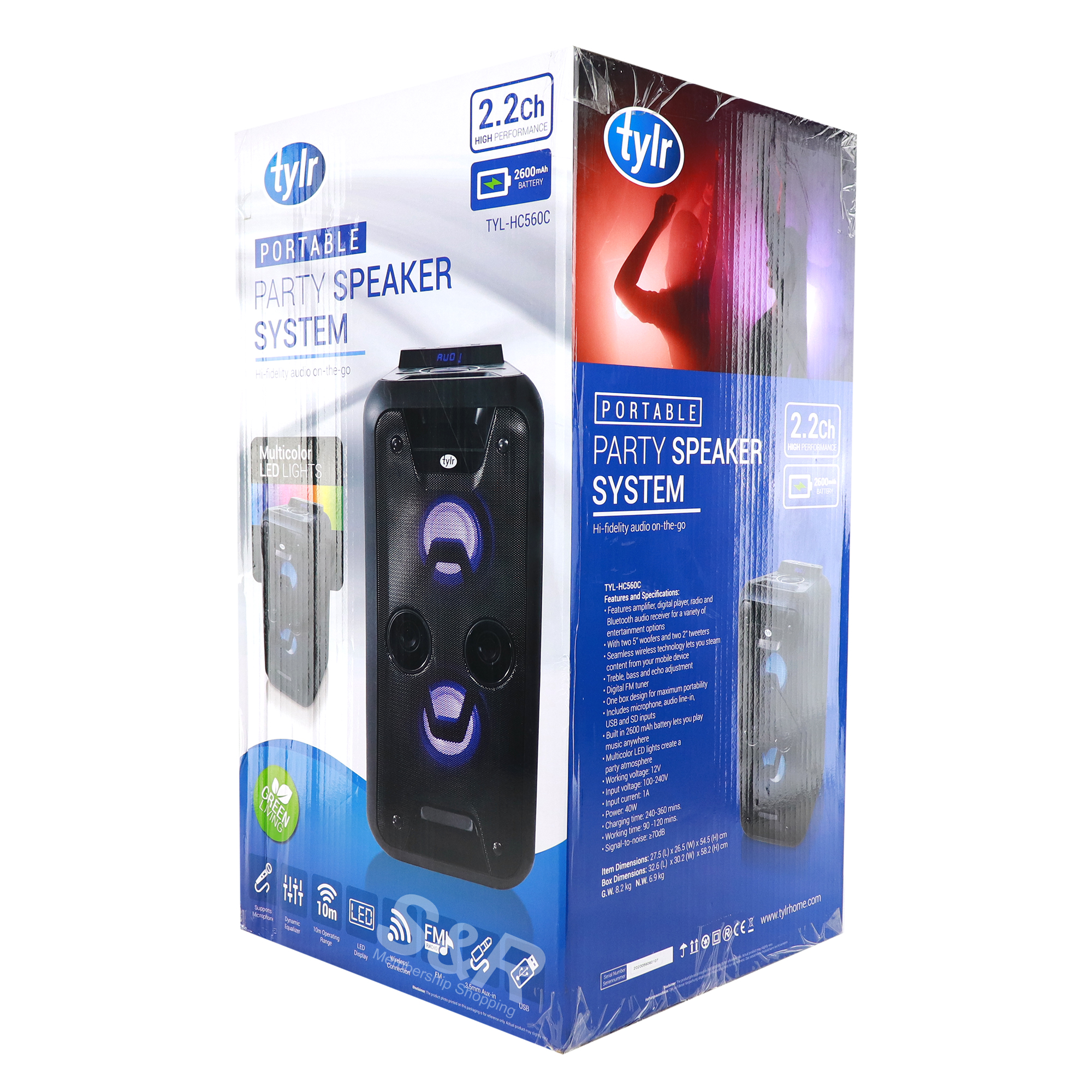Tylr Party Speaker System