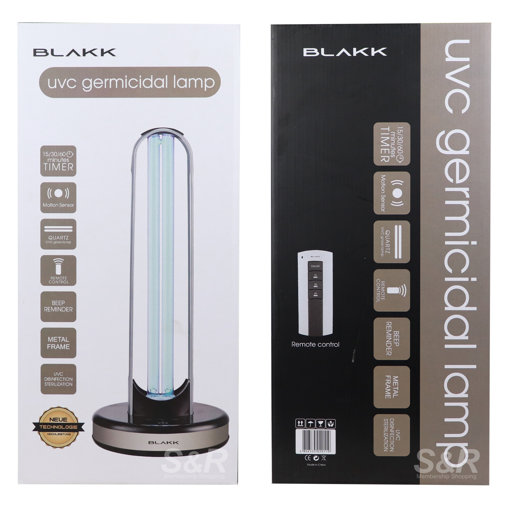 Blakk Germicidal Lamp