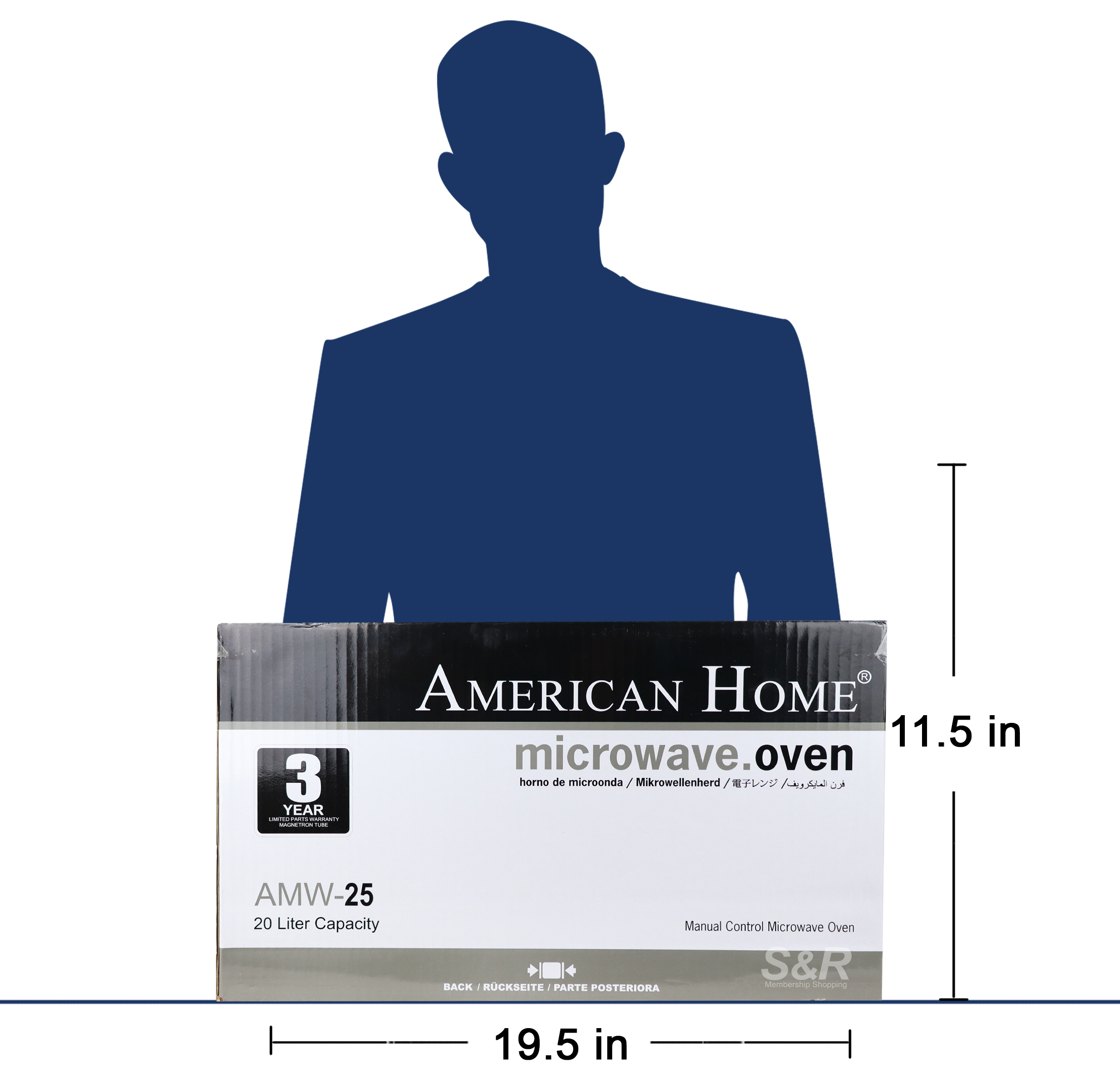 American Home Microwave Oven