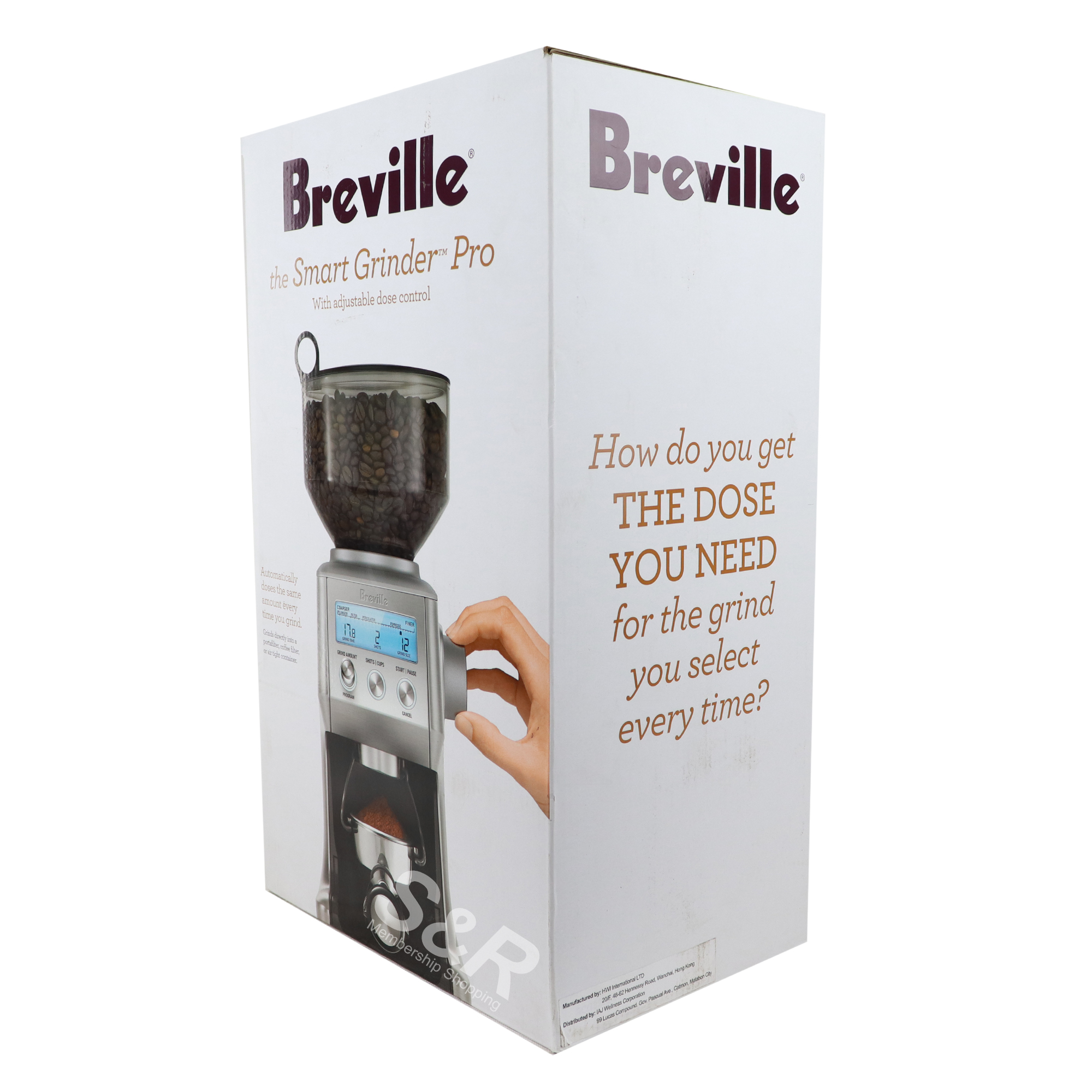 Learn to use the Breville Smart Grinder™ Pro BCG820 