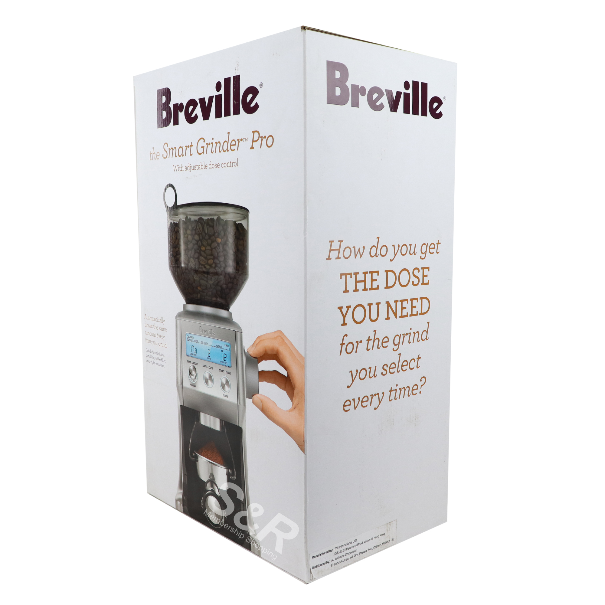 Breville the Smart Grinder pro BCG820BSS
