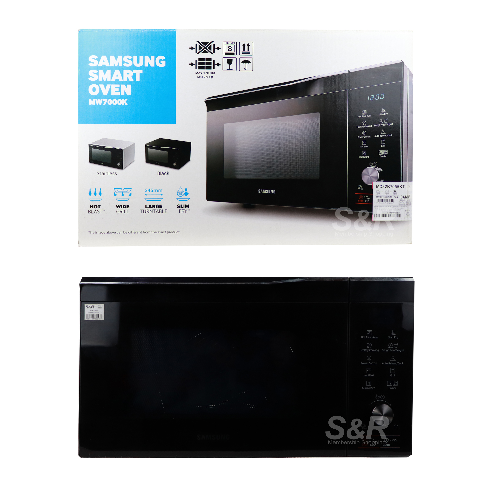 Samsung smart cheap oven mw7000k
