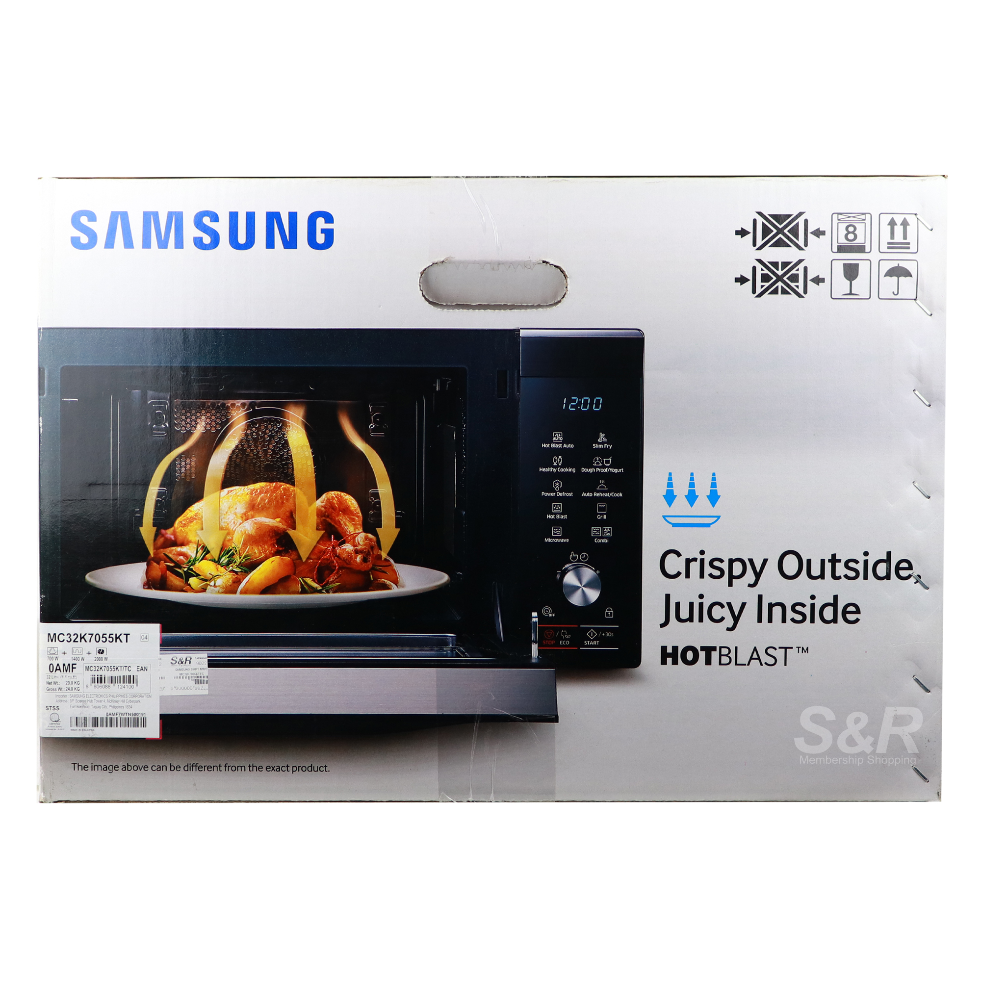 Samsung smart shop oven mw7000k