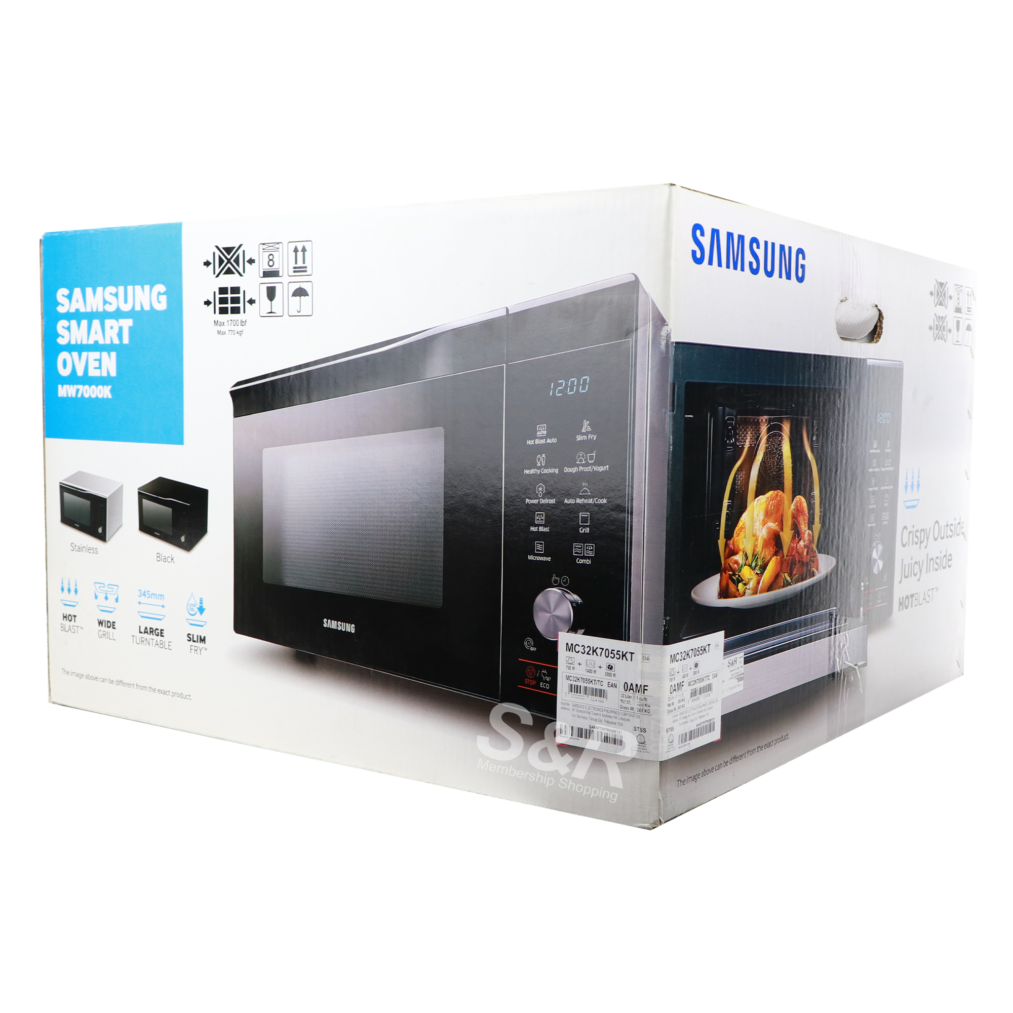 Samsung smart cheap oven mw7000k