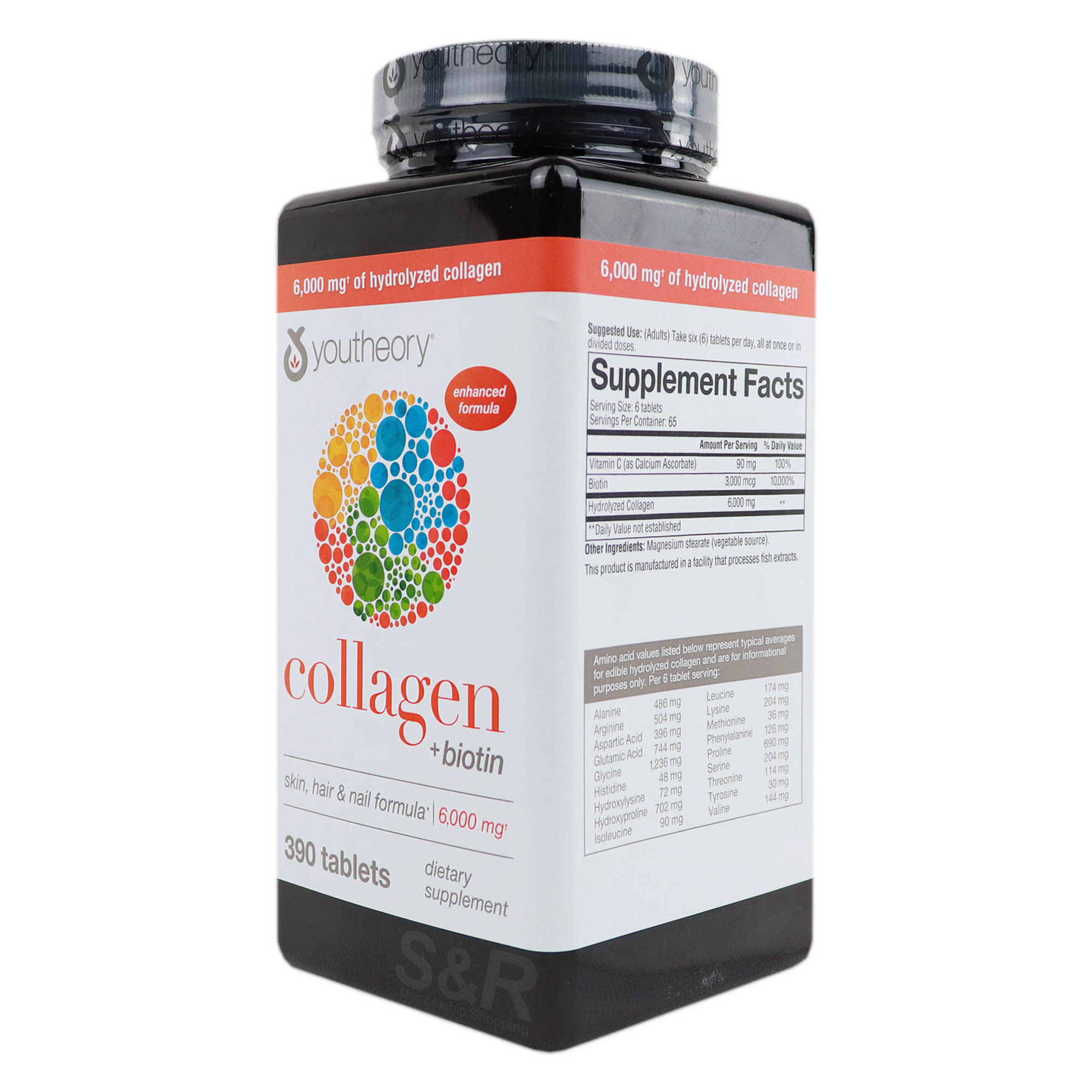 Youtheory Collagen 390 tablets