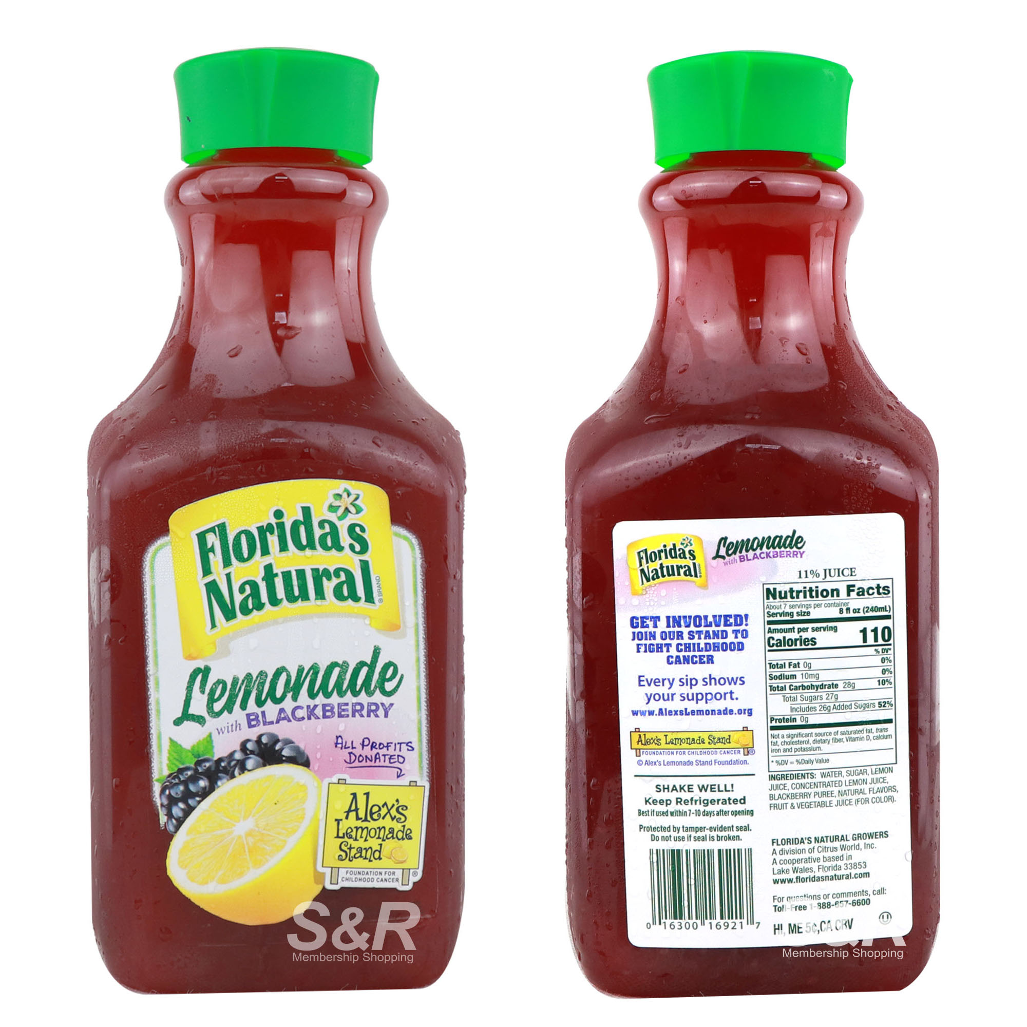 Florida's Natural Lemonade with Blackberry