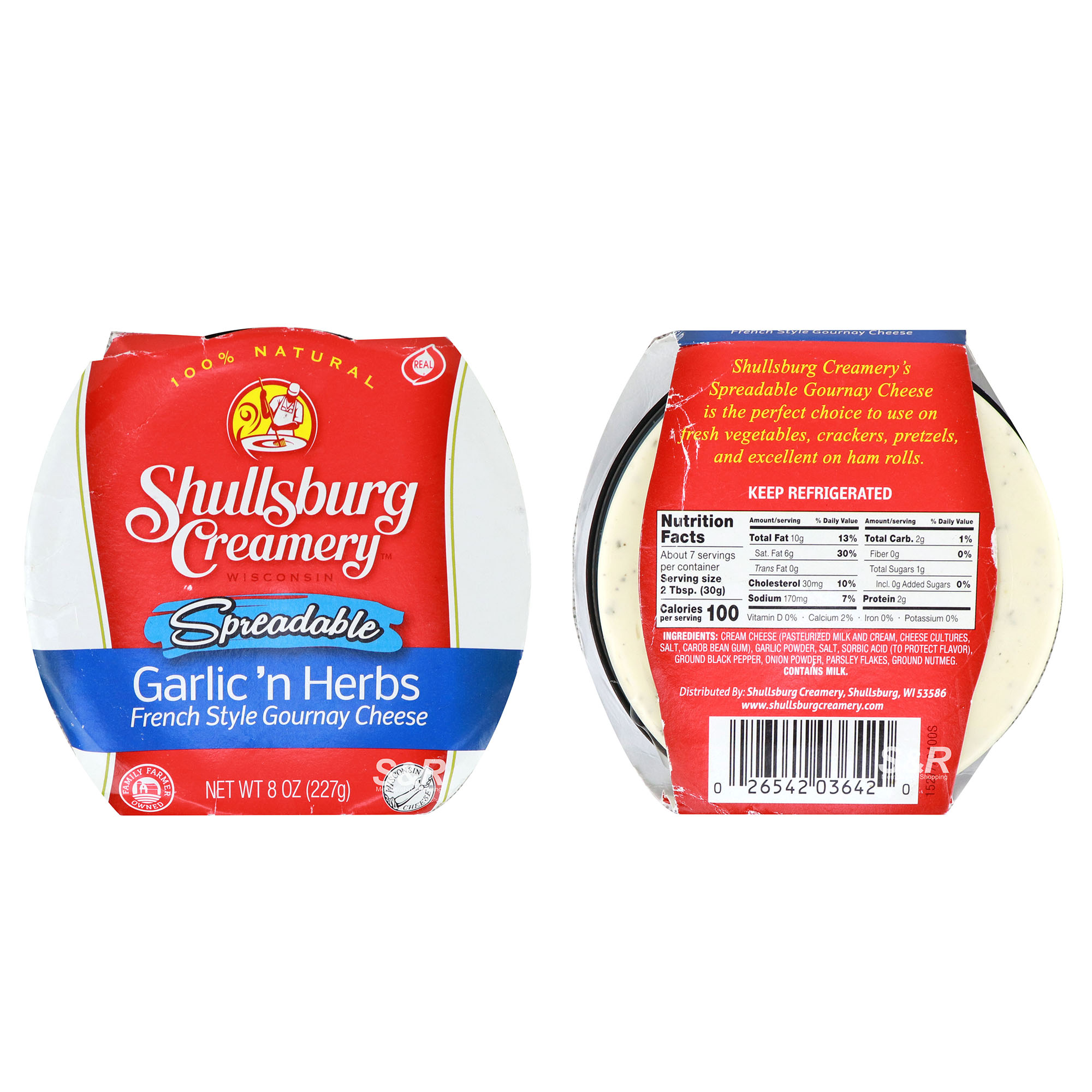 Shullsburg Creamery Gournay Cheese
