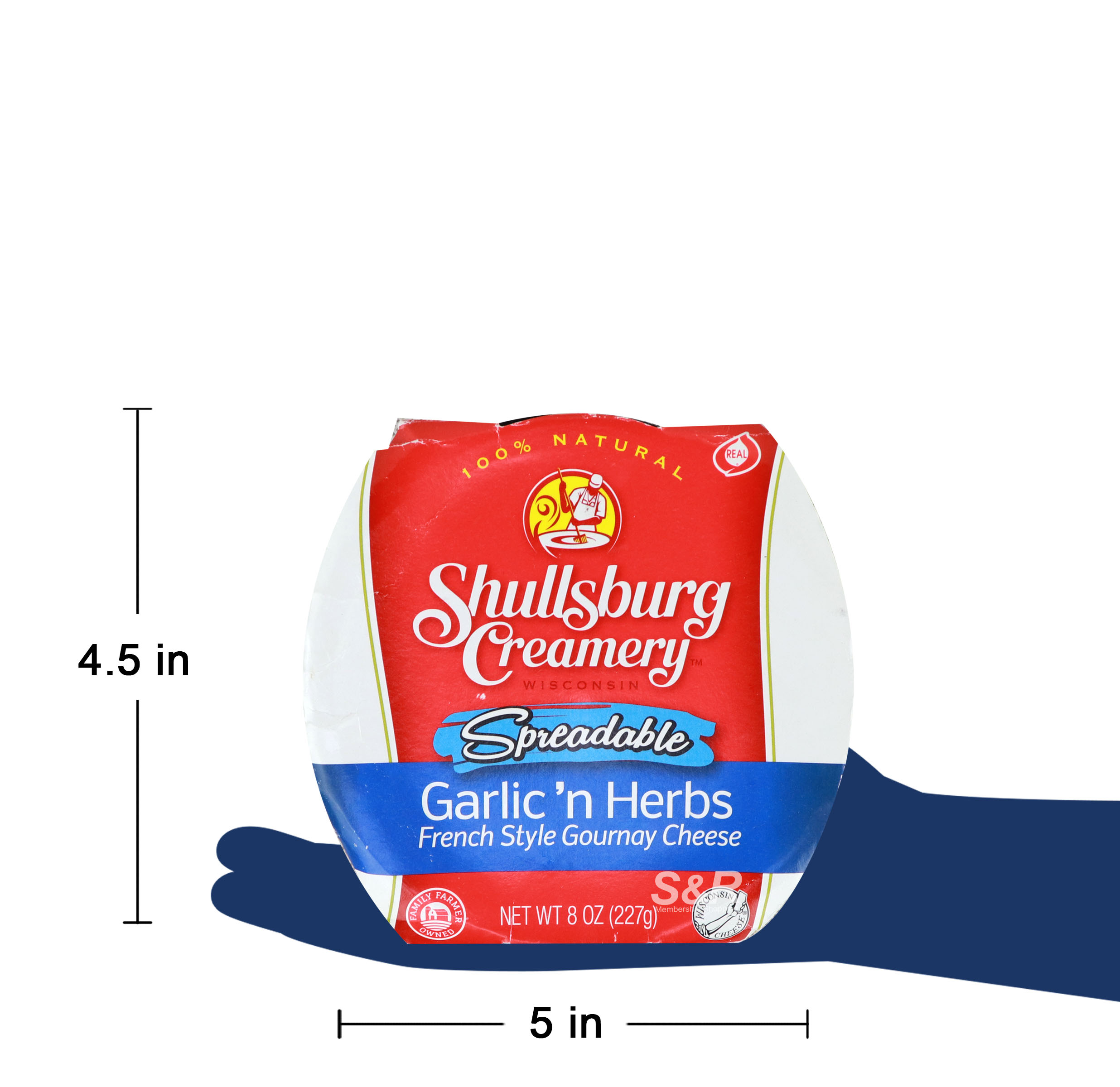 Shullsburg Creamery Gournay Cheese