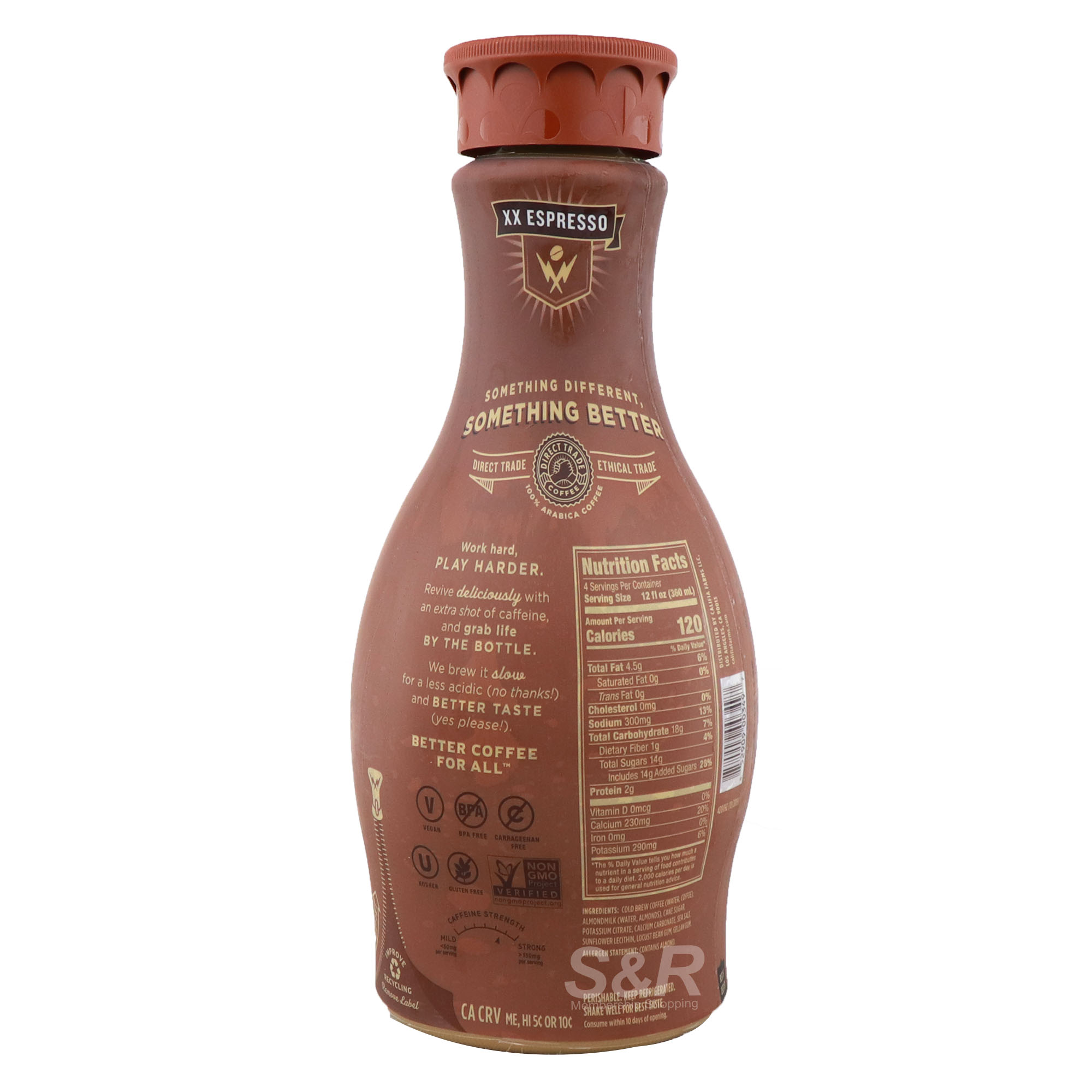 Califia XX Espresso Cold Brew with Almond Milk 1.42L