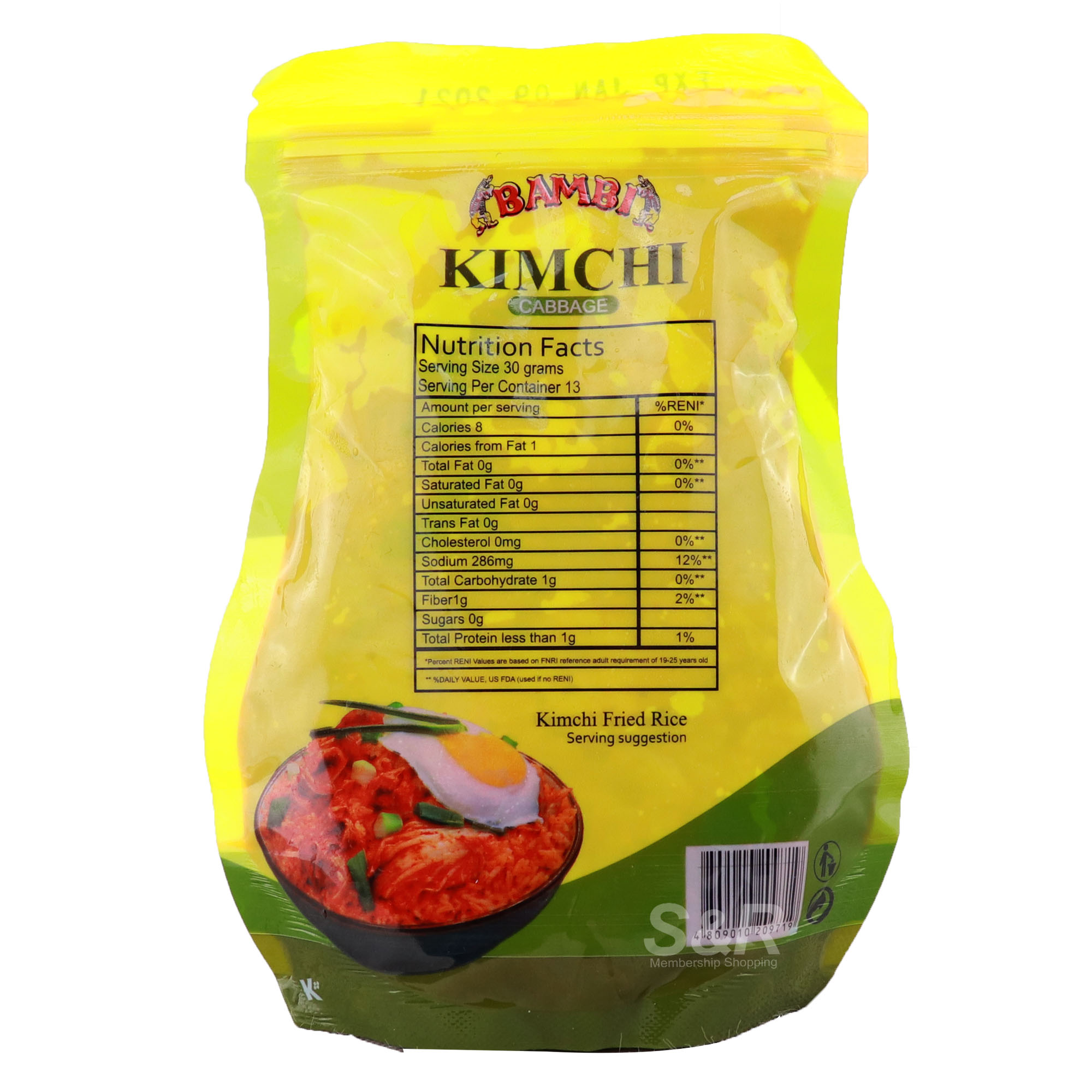 Bambi Kimchi Cabbage