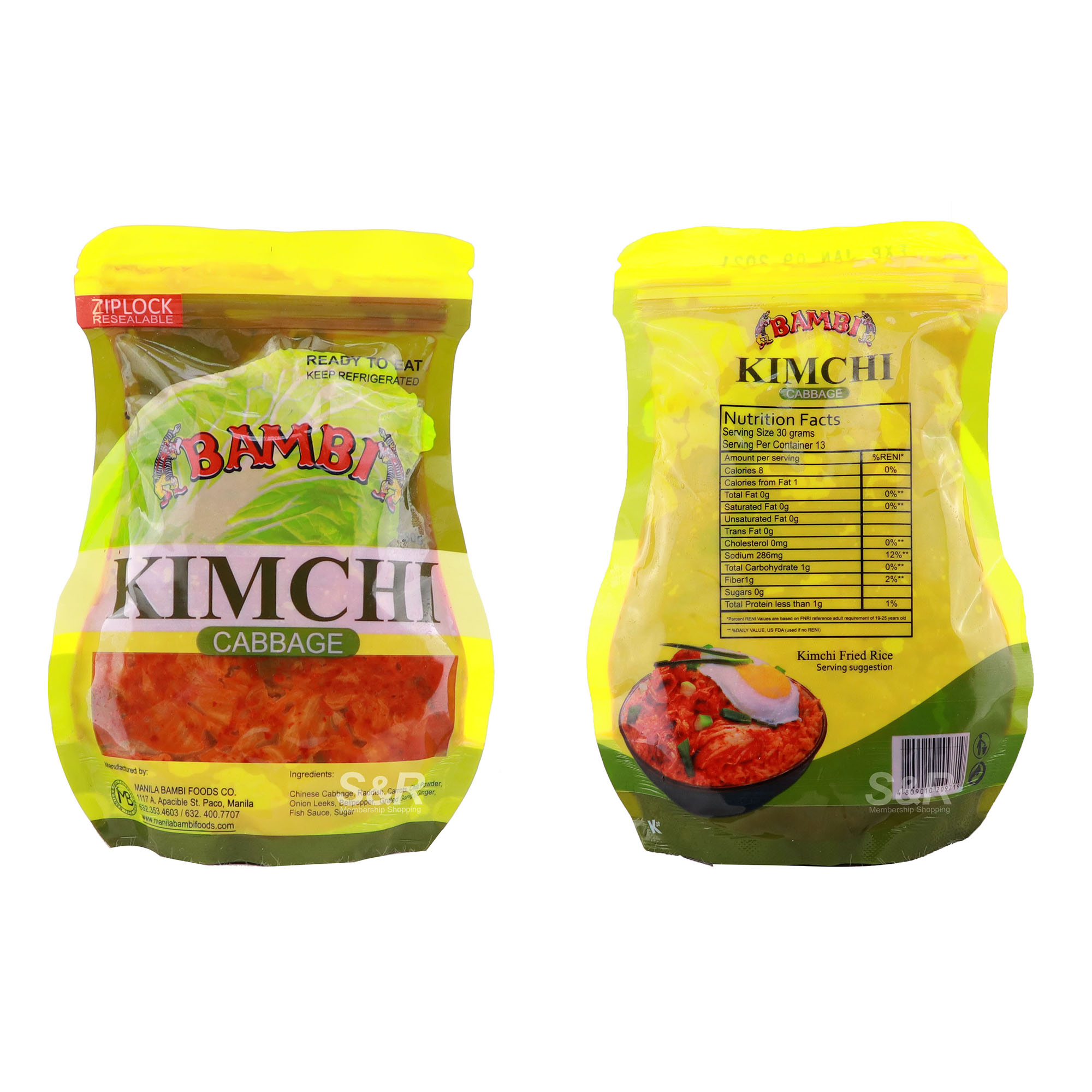Bambi Kimchi Cabbage