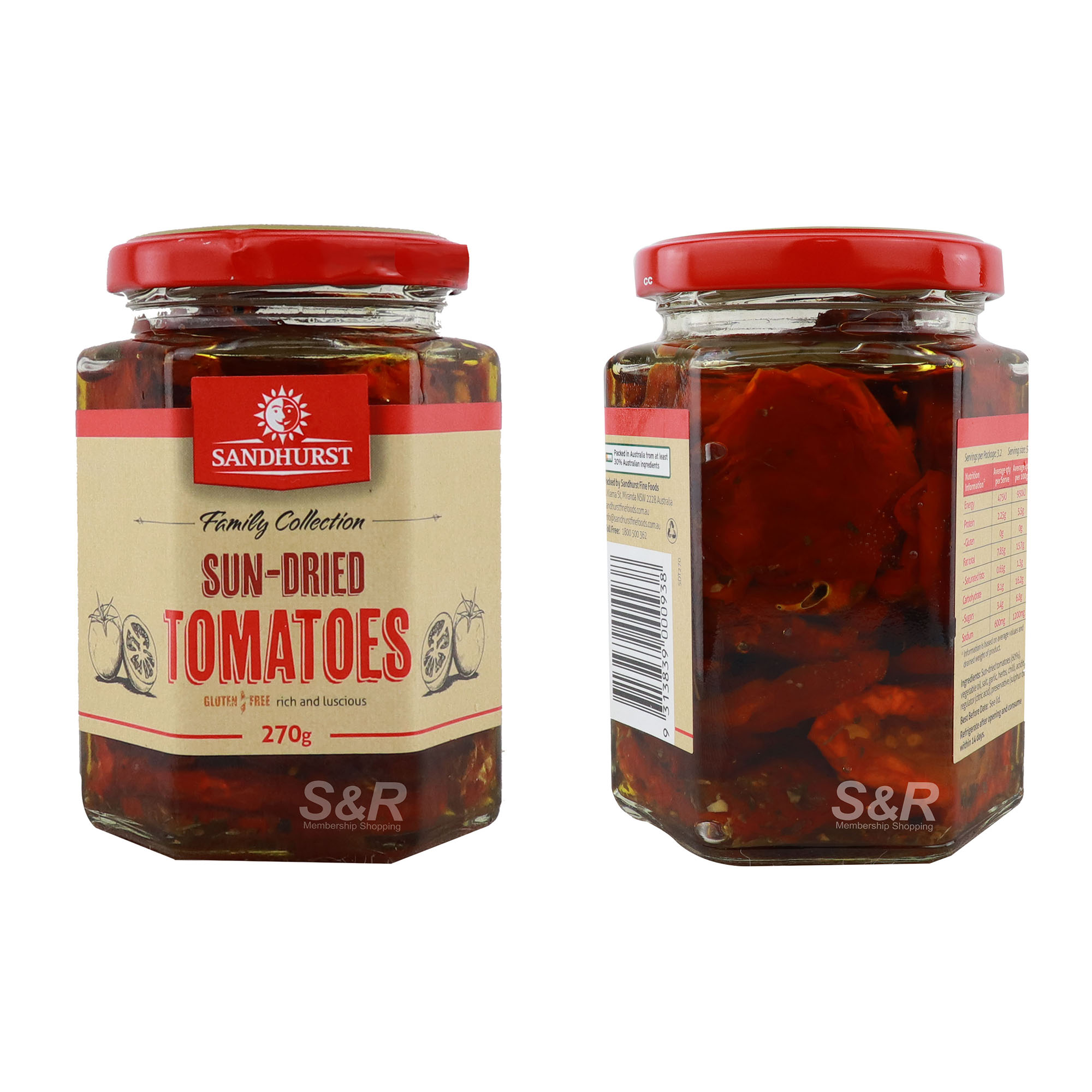Sandhurst Sun-Dried Tomatoes